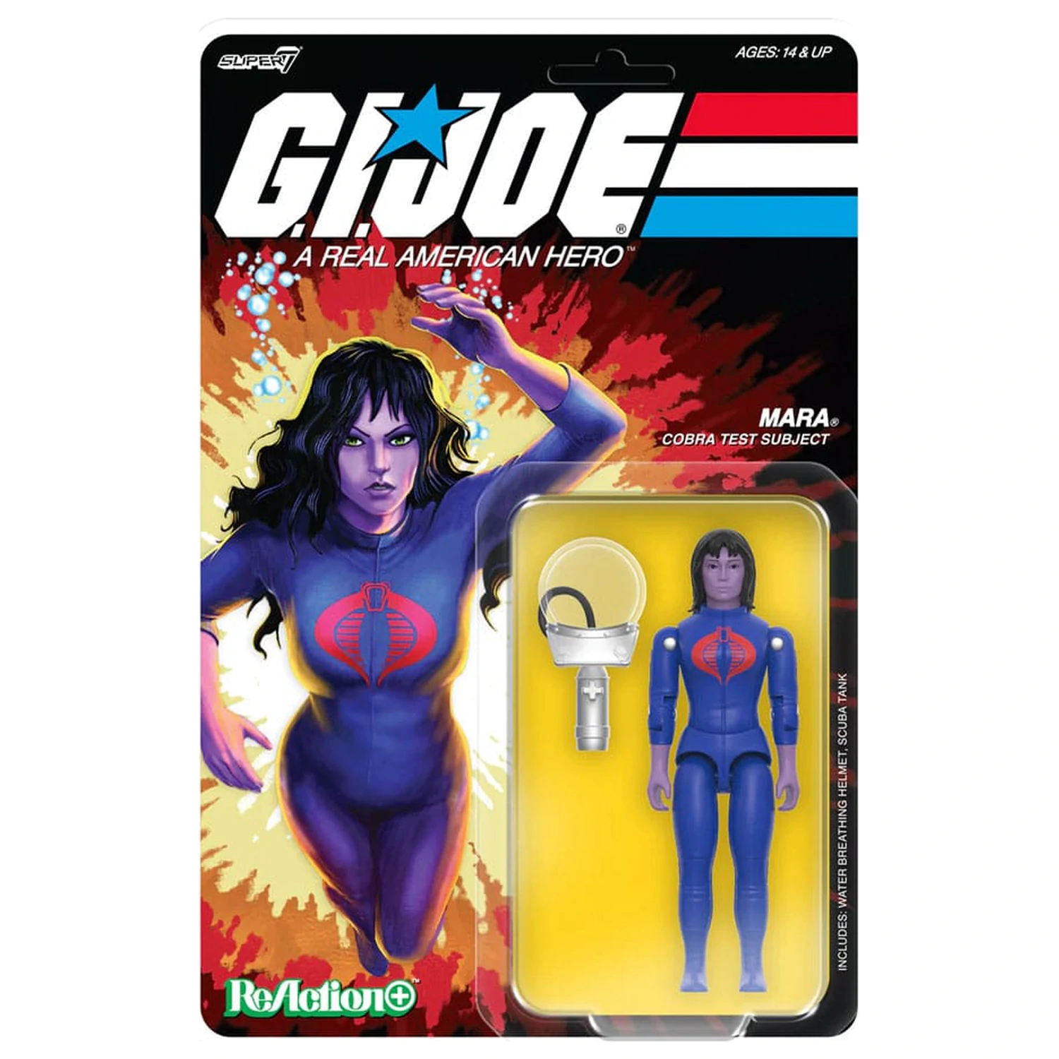 GI Joe ReAction+ Action Figur Wave 06 Mara 10 cm Produktfoto