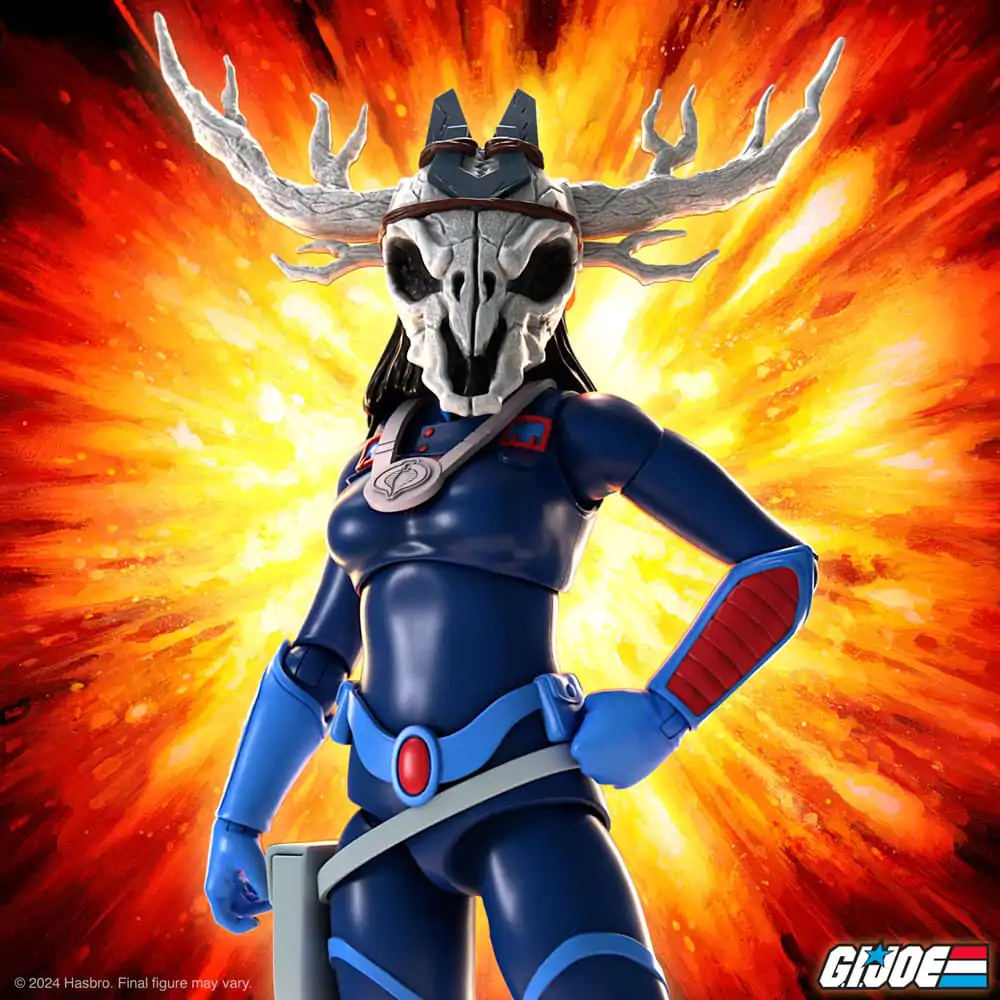 GI Joe Ultimates Actionfigur Wave 6 Baroness (Dark Blue) 18 cm Produktfoto