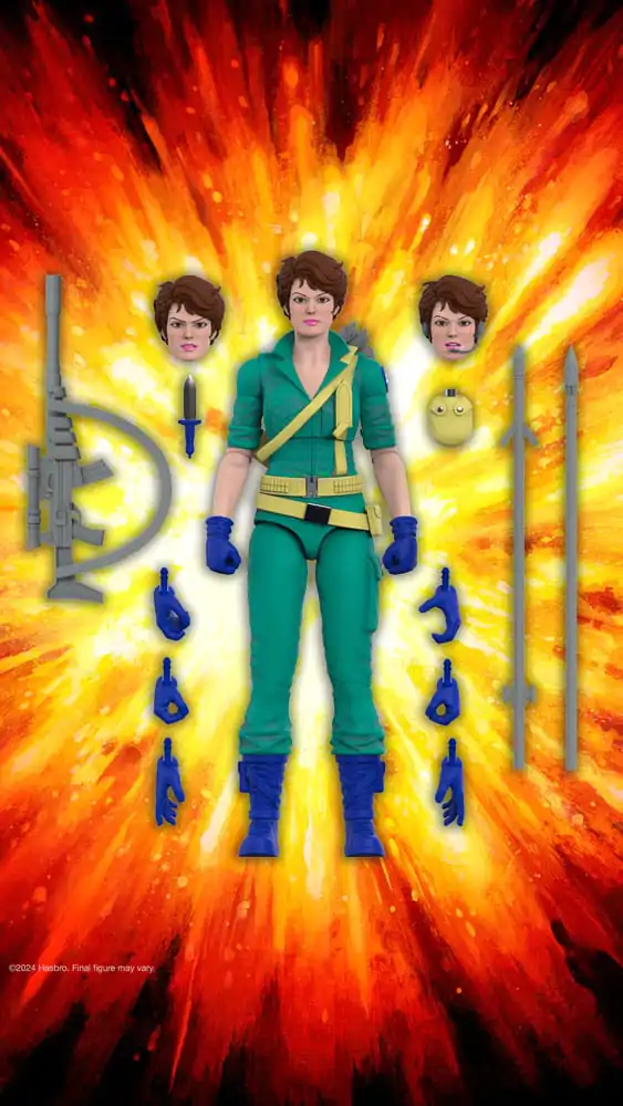 GI Joe Ultimates Actionfigur Wave 6 Lady Jaye (DIC Teal) 18 cm Produktfoto