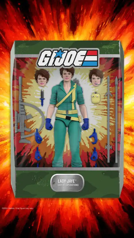 GI Joe Ultimates Actionfigur Wave 6 Lady Jaye (DIC Teal) 18 cm Produktfoto