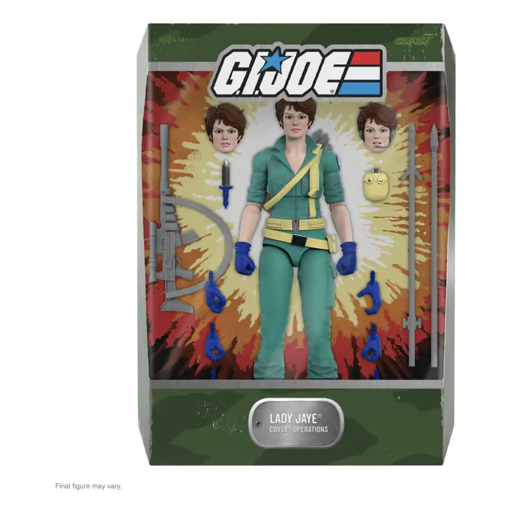 GI Joe Ultimates Actionfigur Wave 6 Lady Jaye (DIC Teal) 18 cm Produktfoto