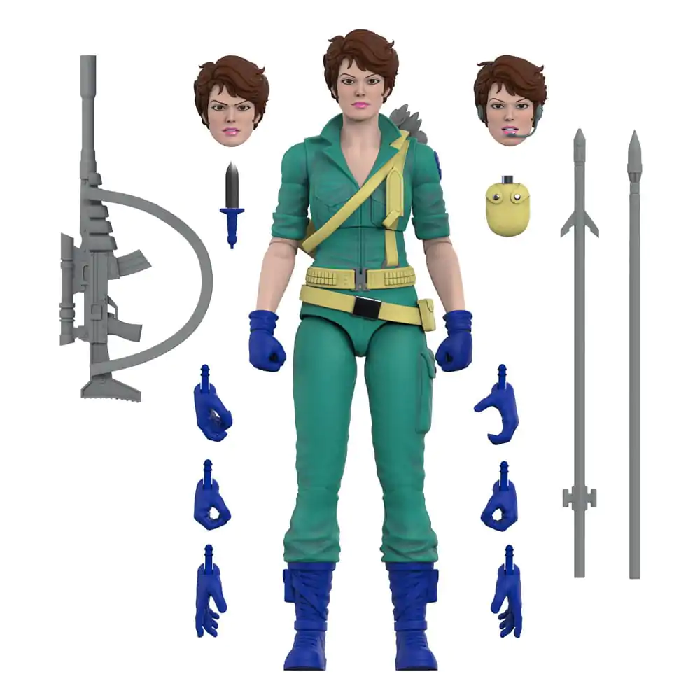 GI Joe Ultimates Actionfigur Wave 6 Lady Jaye (DIC Teal) 18 cm Produktfoto
