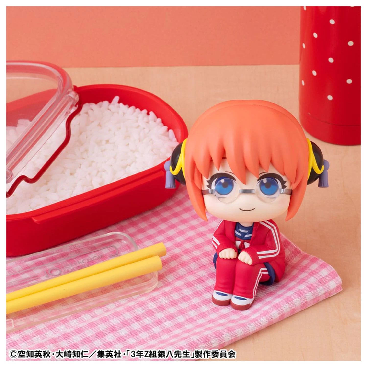 Ginpachi's Zany Class Look Up PVC Statue Kagura 11 cm Produktfoto