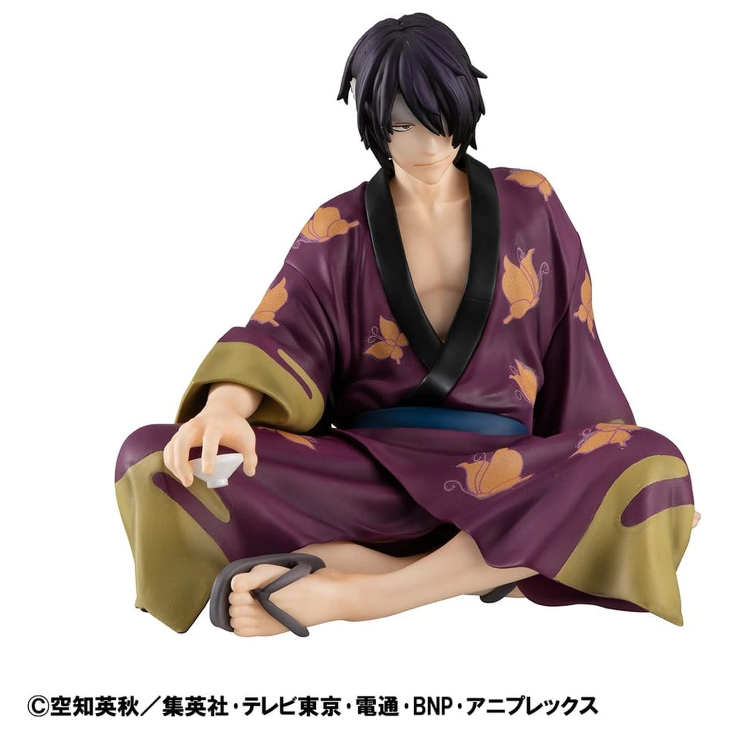 Gintama G.E.M. Series PVC Statue Takasugi San Palm Size 9 cm Produktfoto
