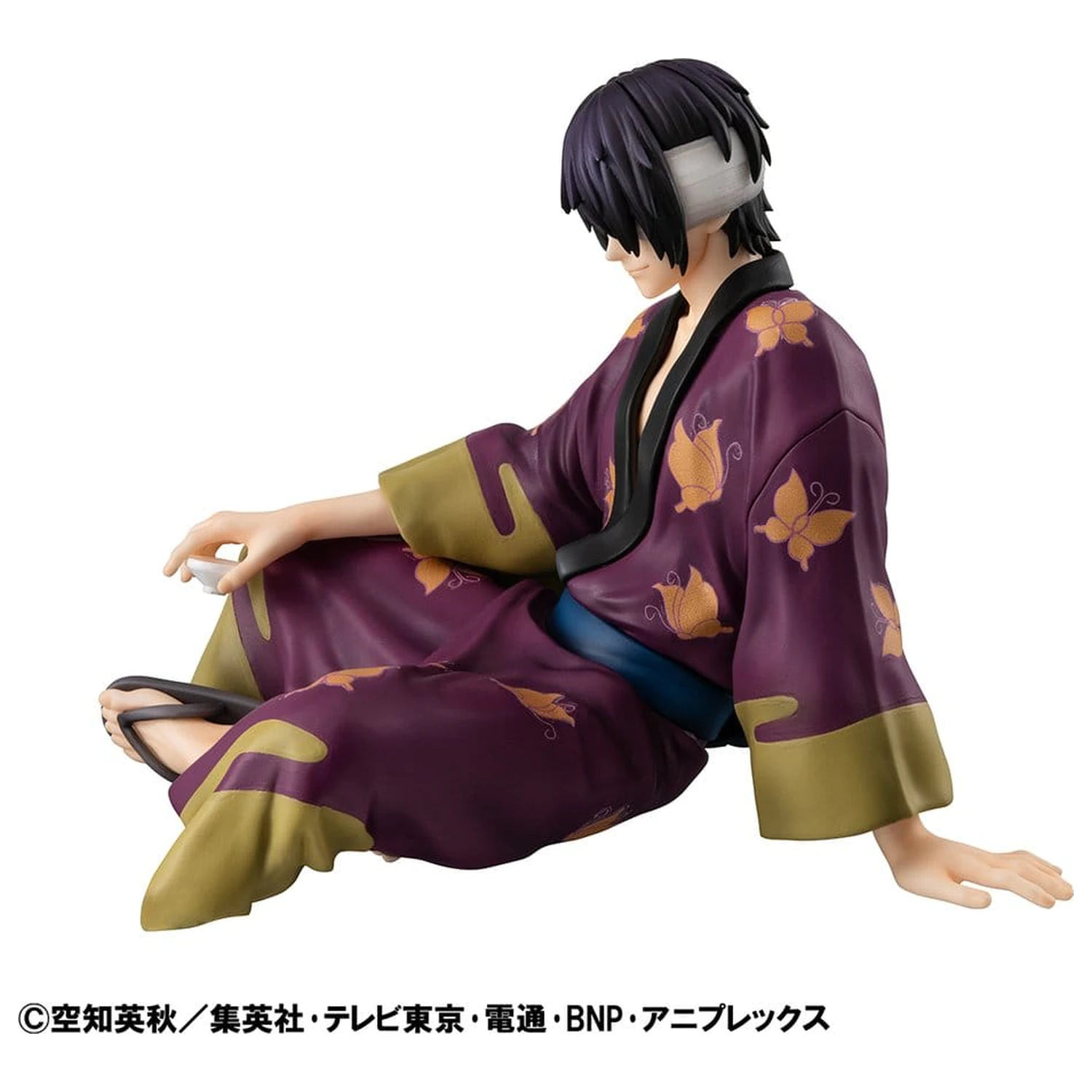 Gintama G.E.M. Series PVC Statue Takasugi San Palm Size 9 cm Produktfoto