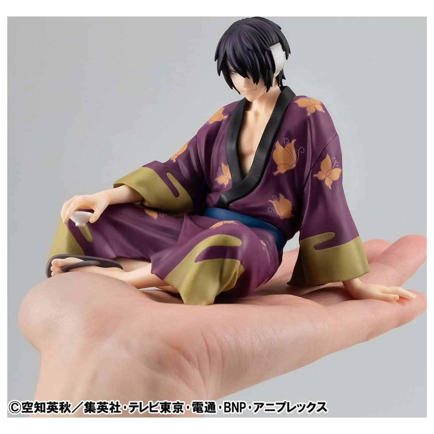 Gintama G.E.M. Series PVC Statue Takasugi San Palm Size 9 cm Produktfoto