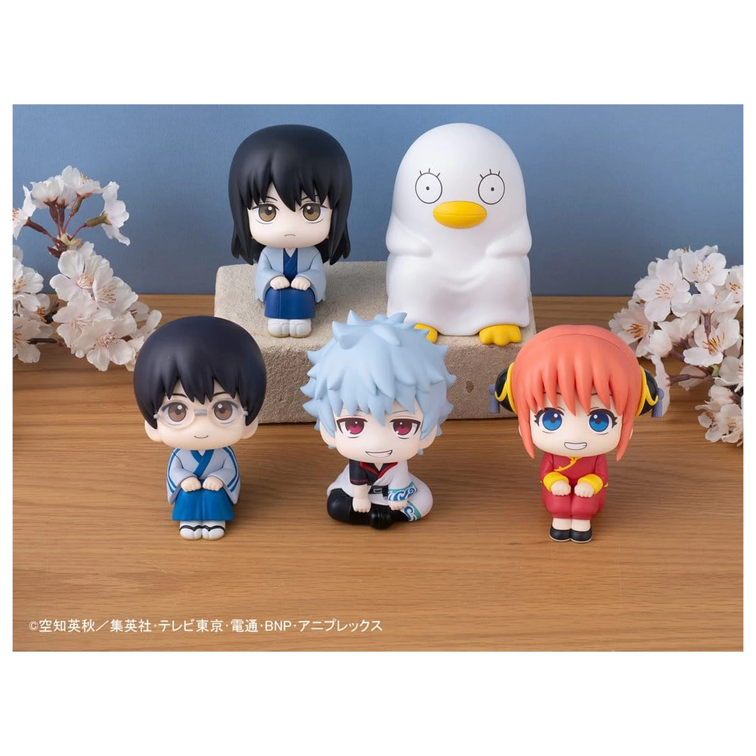Gintama Look Up PVC Stat Statuen Kotaro Katsura & Elizabeth 11 cm (mit Geschenk) Produktfoto