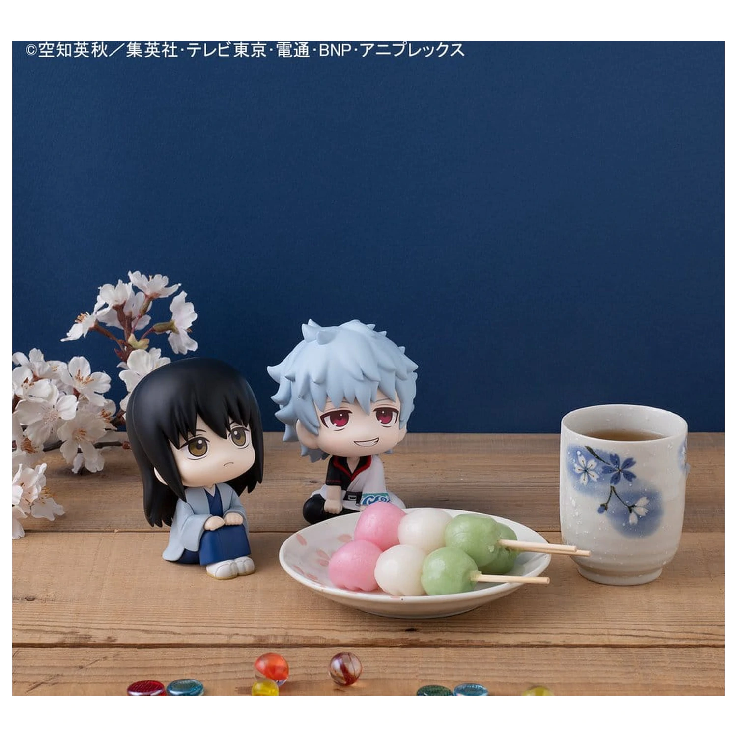 Gintama Look Up PVC Stat Statuen Kotaro Katsura & Elizabeth 11 cm (mit Geschenk) Produktfoto