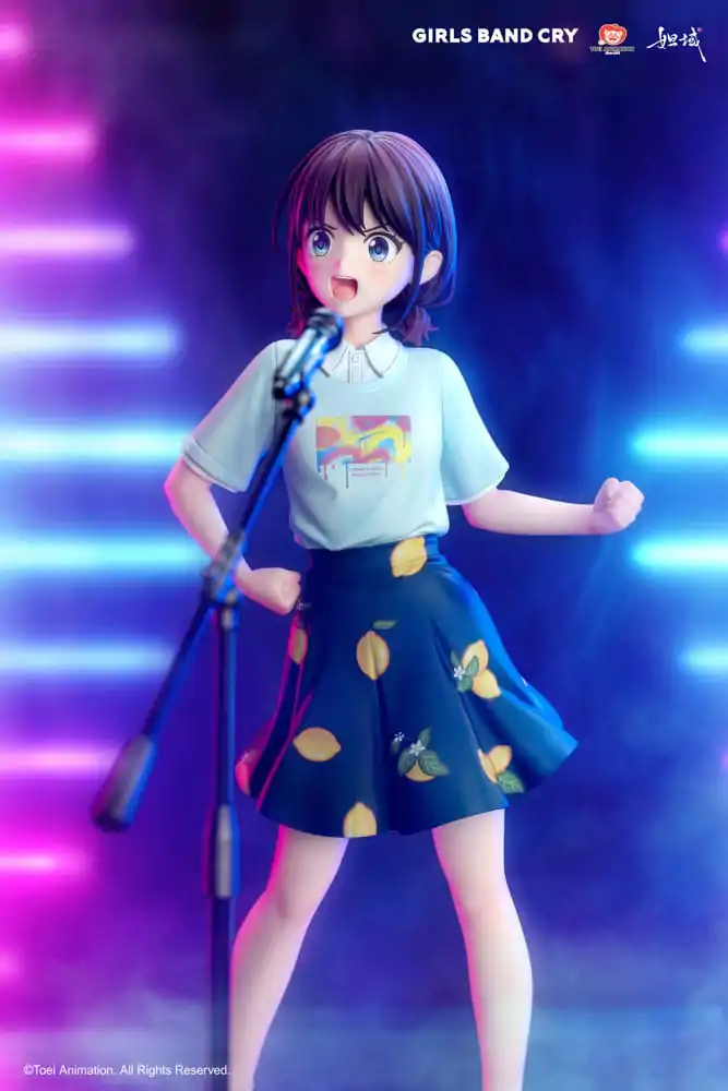 Girls Band Cry Natsu wo Mankitsu shite Sakebe Series No. 1 PVC Statue 1/7 Nina Iseri 24 cm Produktfoto