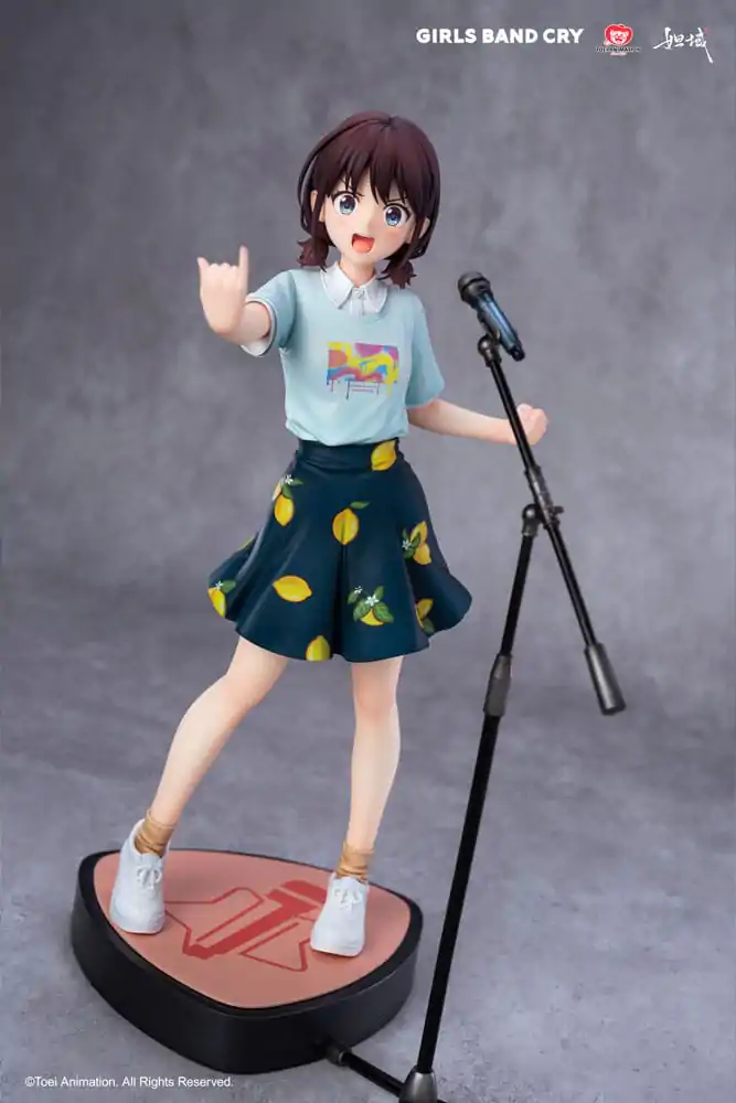 Girls Band Cry Natsu wo Mankitsu shite Sakebe Series No. 1 PVC Statue 1/7 Nina Iseri 24 cm Produktfoto