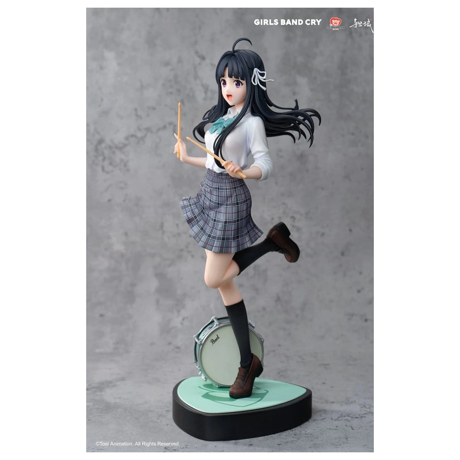 Girls Band Cry Natsu wo Mankitsu shite Sakebe Series No. 2 PVC Statue 1/7 Subaru Awa 26 cm Produktfoto