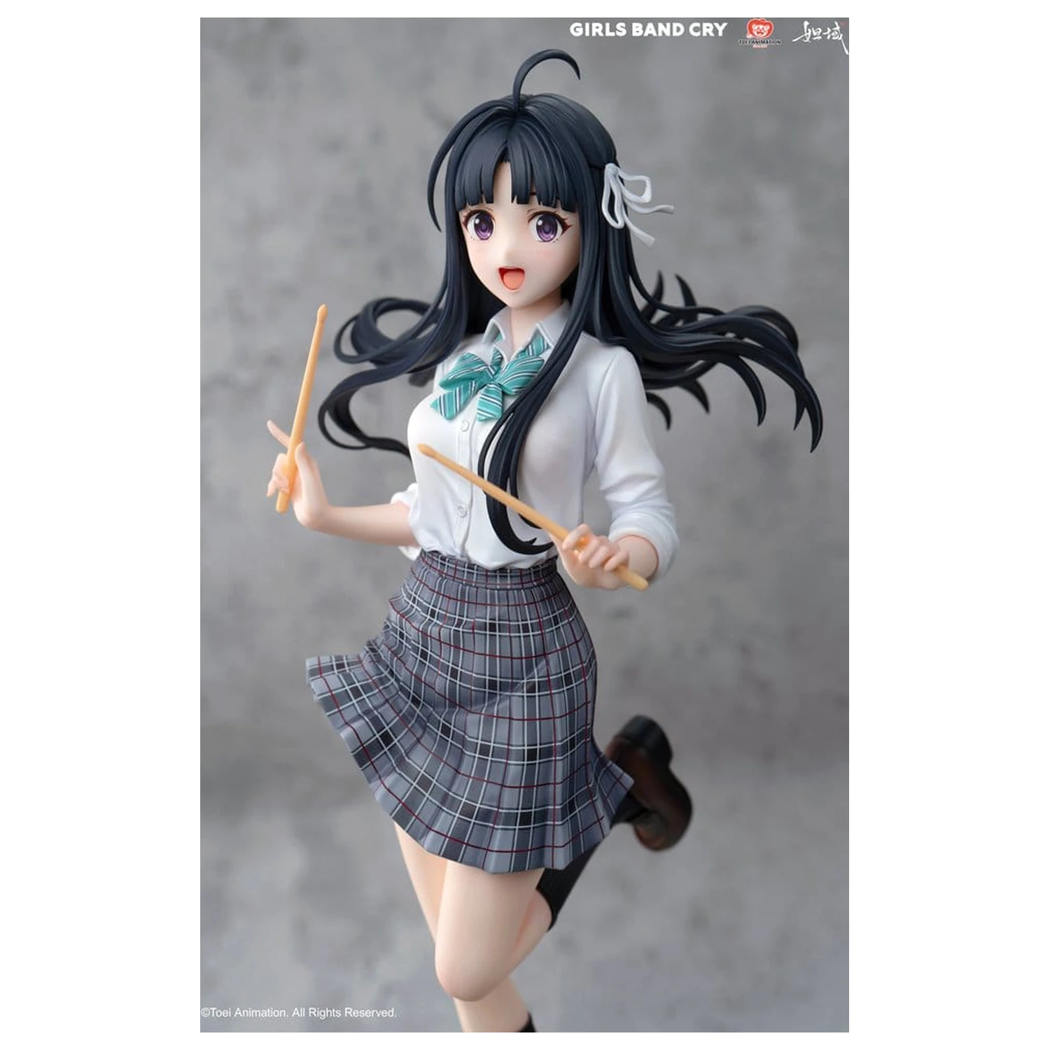Girls Band Cry Natsu wo Mankitsu shite Sakebe Series No. 2 PVC Statue 1/7 Subaru Awa 26 cm Produktfoto