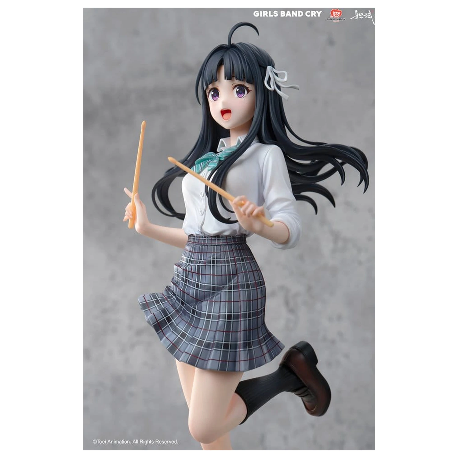 Girls Band Cry Natsu wo Mankitsu shite Sakebe Series No. 2 PVC Statue 1/7 Subaru Awa 26 cm Produktfoto
