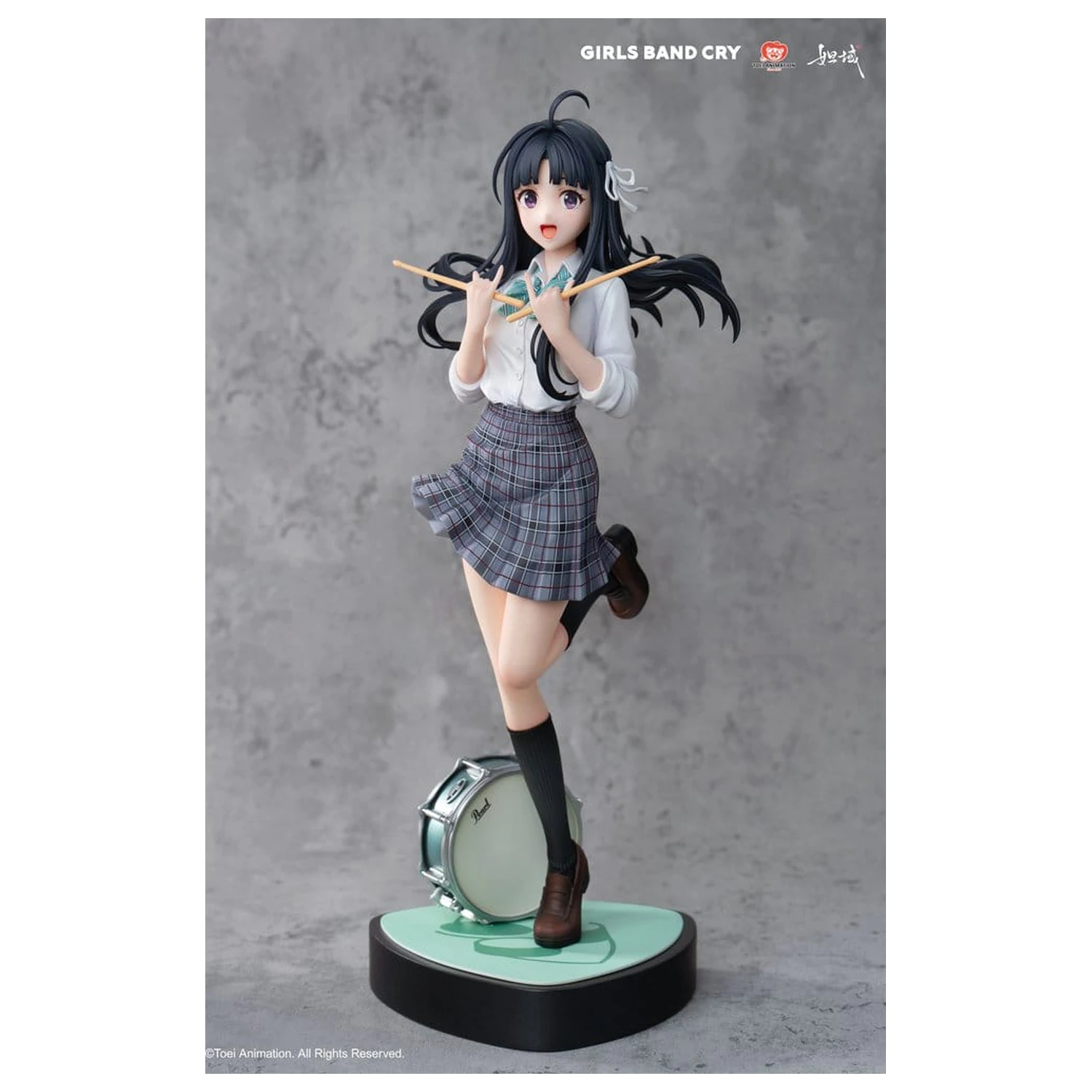 Girls Band Cry Natsu wo Mankitsu shite Sakebe Series No. 2 PVC Statue 1/7 Subaru Awa 26 cm Produktfoto