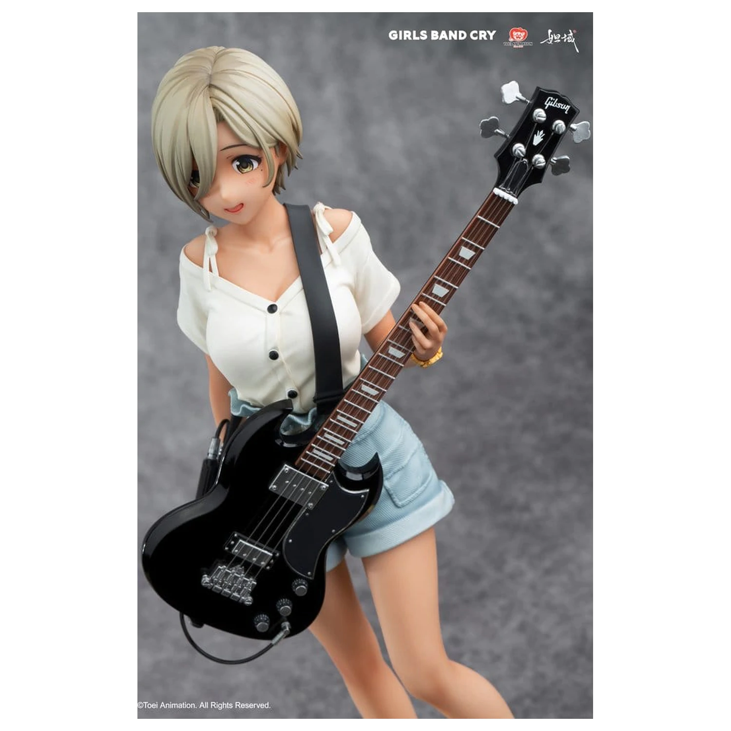 Girls Band Cry Natsu wo Mankitsu shite Sakebe Series No. 3 PVC Statue 1/7 Rupa 26 cm Produktfoto