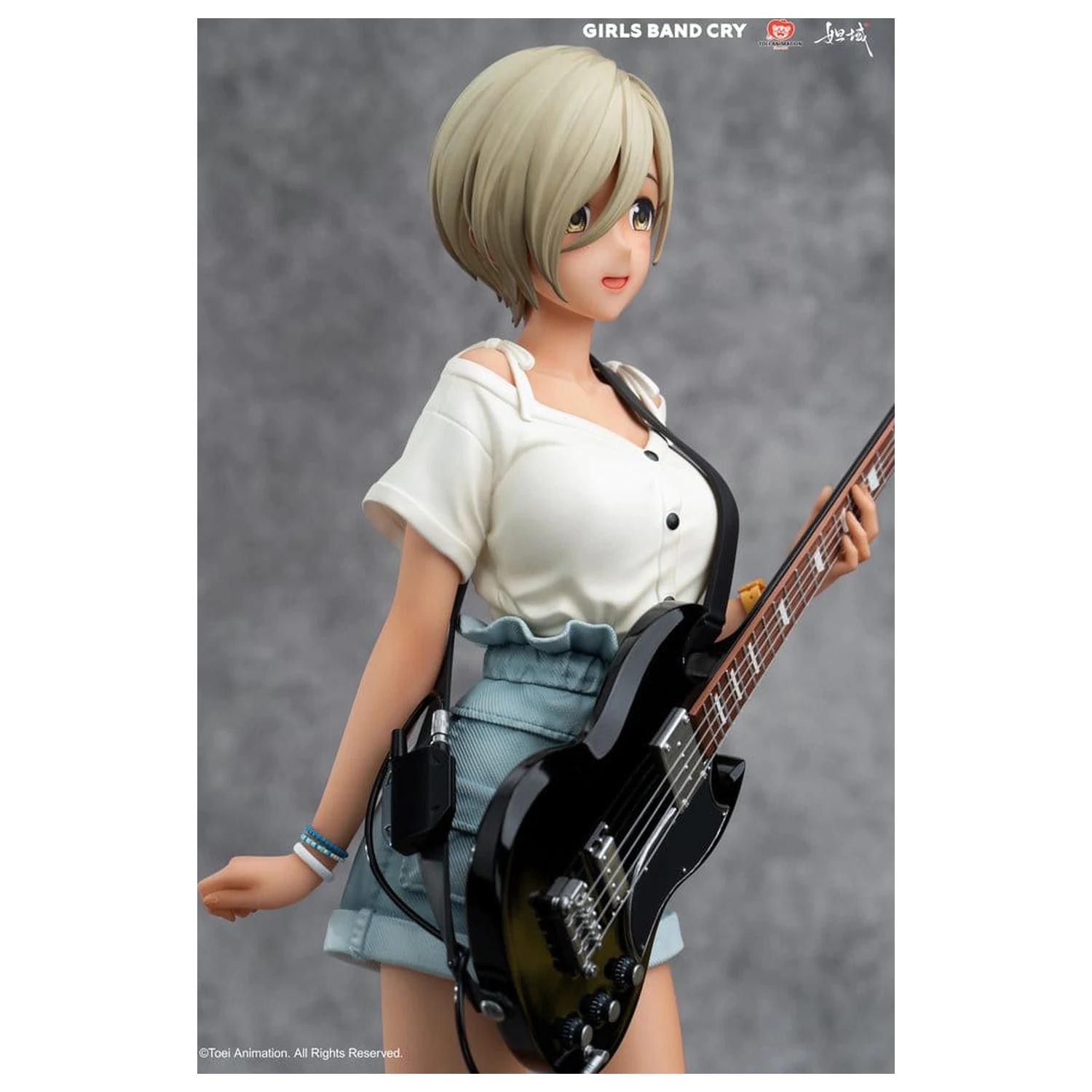 Girls Band Cry Natsu wo Mankitsu shite Sakebe Series No. 3 PVC Statue 1/7 Rupa 26 cm Produktfoto