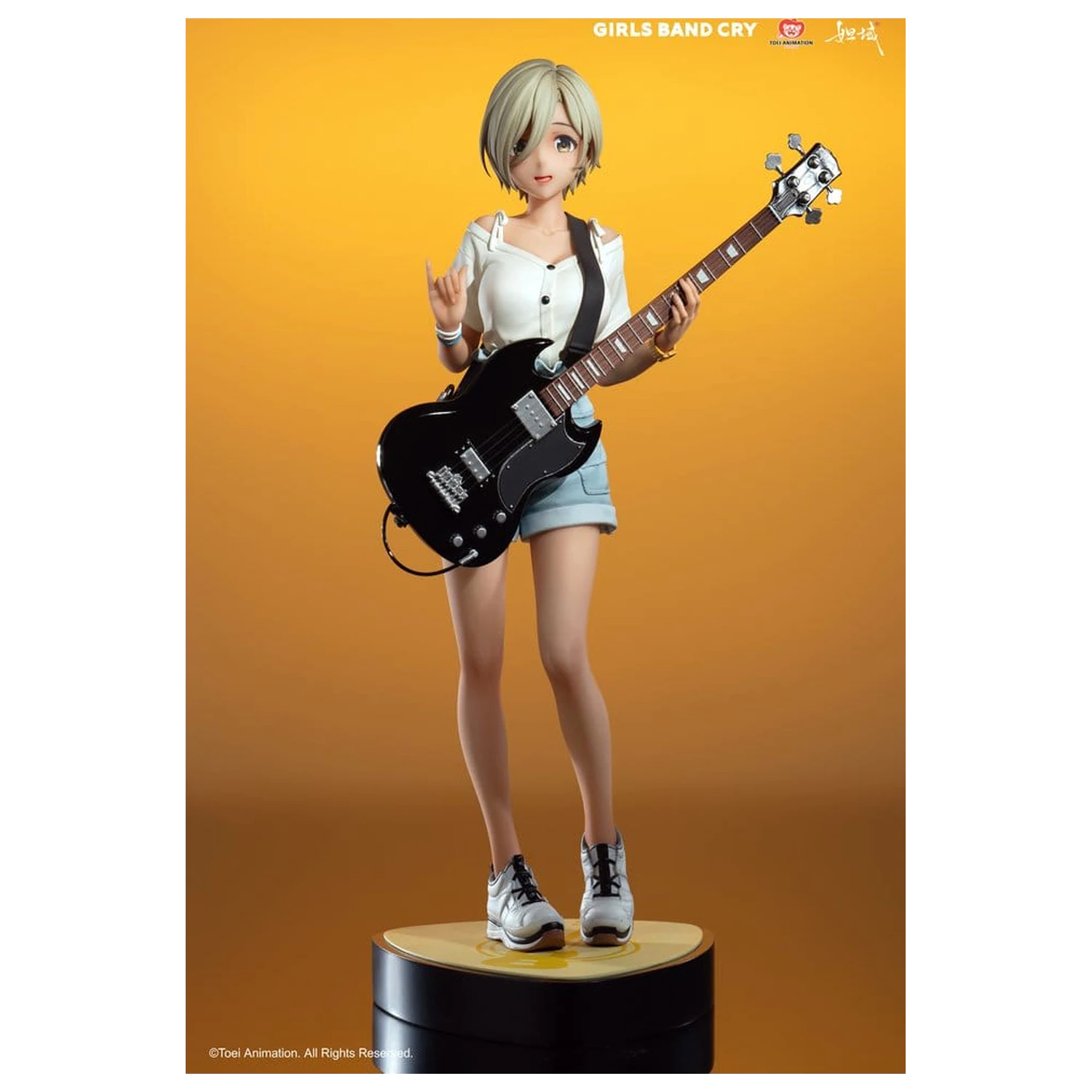 Girls Band Cry Natsu wo Mankitsu shite Sakebe Series No. 3 PVC Statue 1/7 Rupa 26 cm Produktfoto