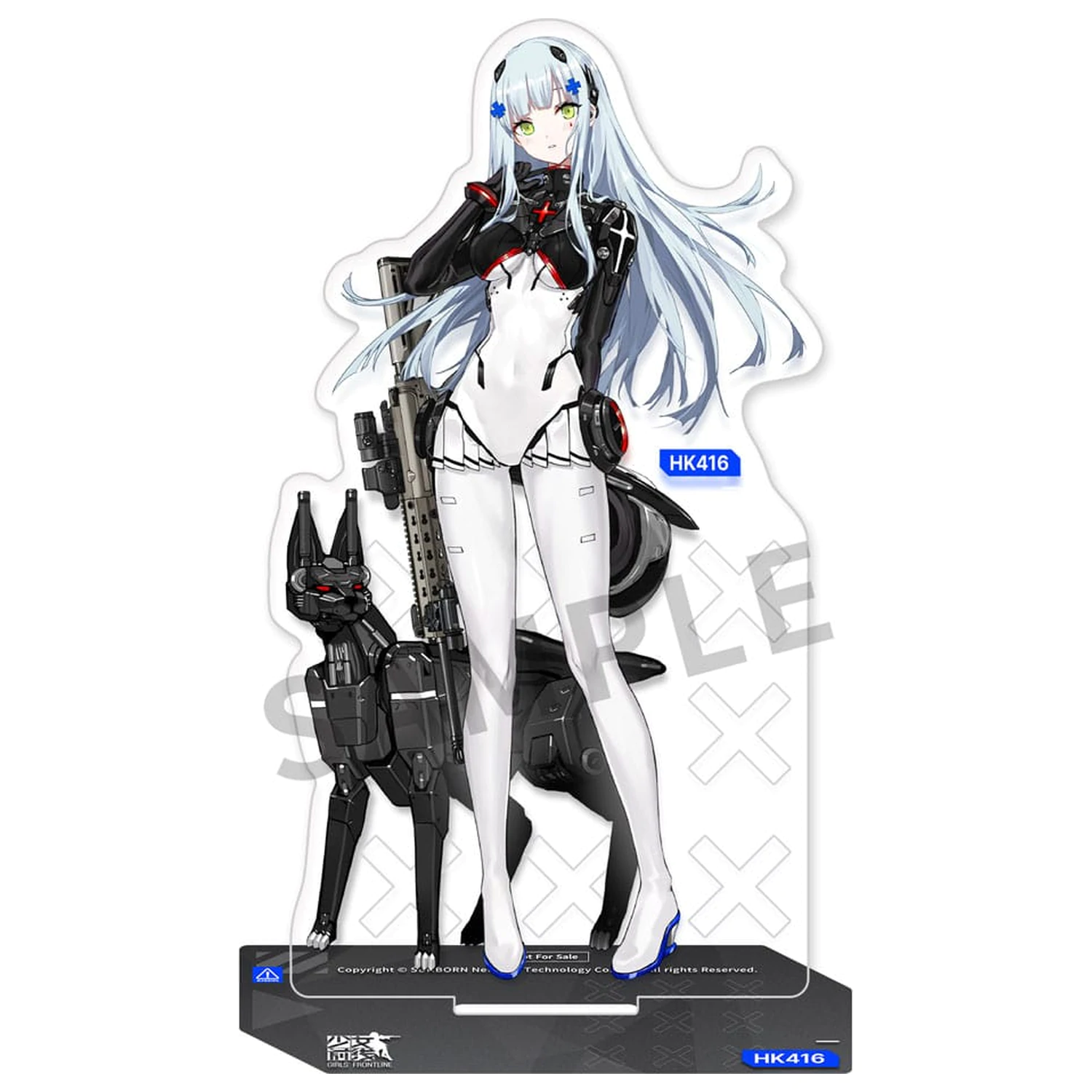 Girls´ Frontline PVC Statue 1/7 416 Midnight Evangelion Ver. 25 cm Produktfoto