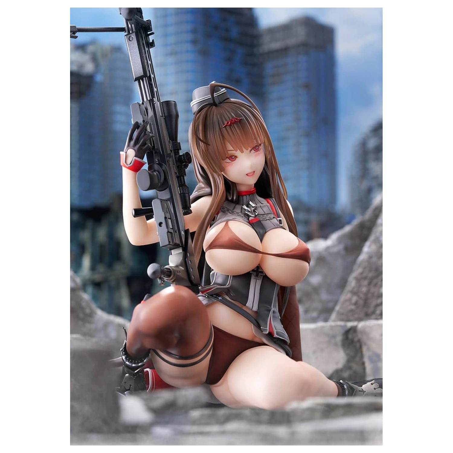 Girls' Frontline PVC Figur 1/7 Gd DSR-50 Heavy Damage Ver. 24 cm Produktfoto