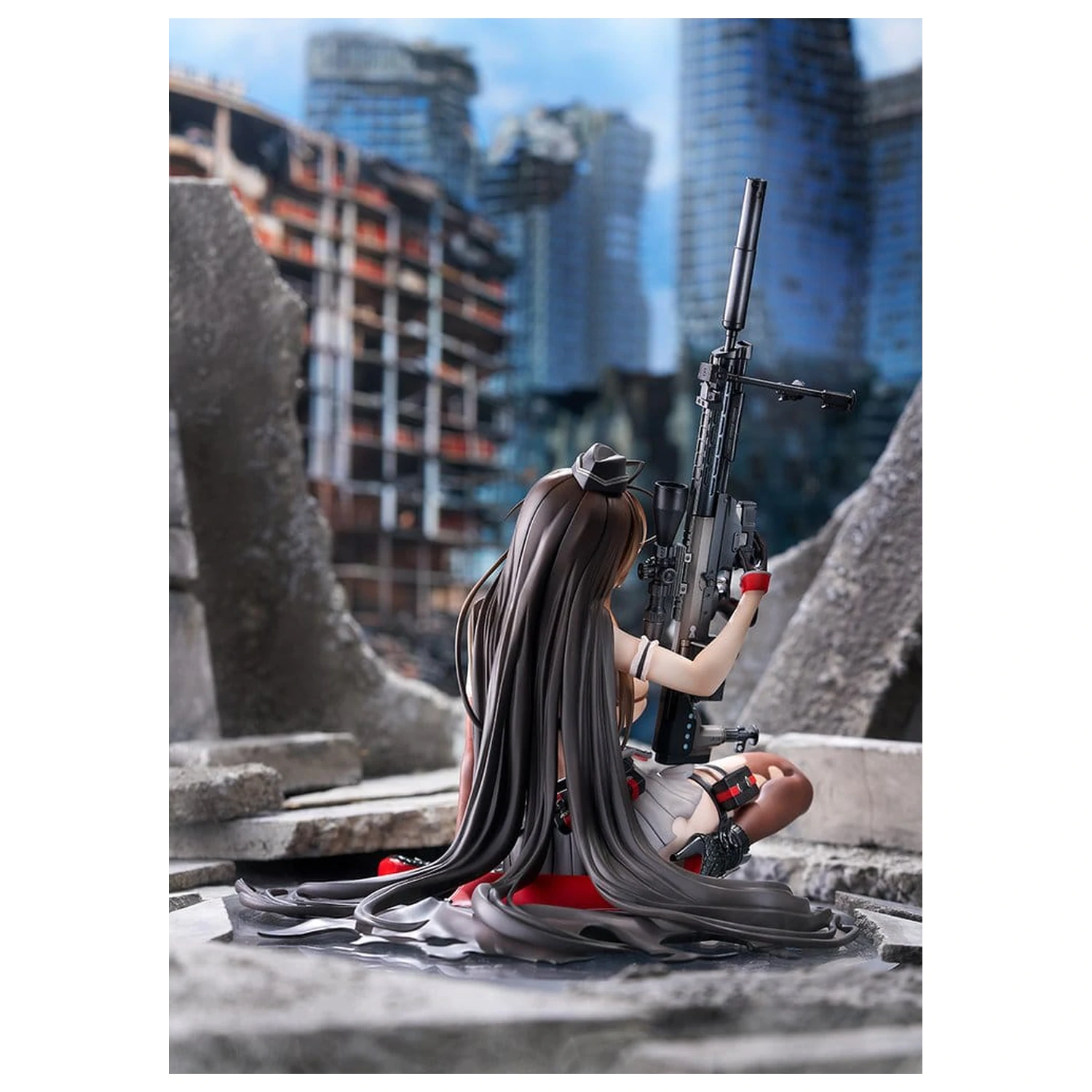 Girls' Frontline PVC Figur 1/7 Gd DSR-50 Heavy Damage Ver. 24 cm Produktfoto