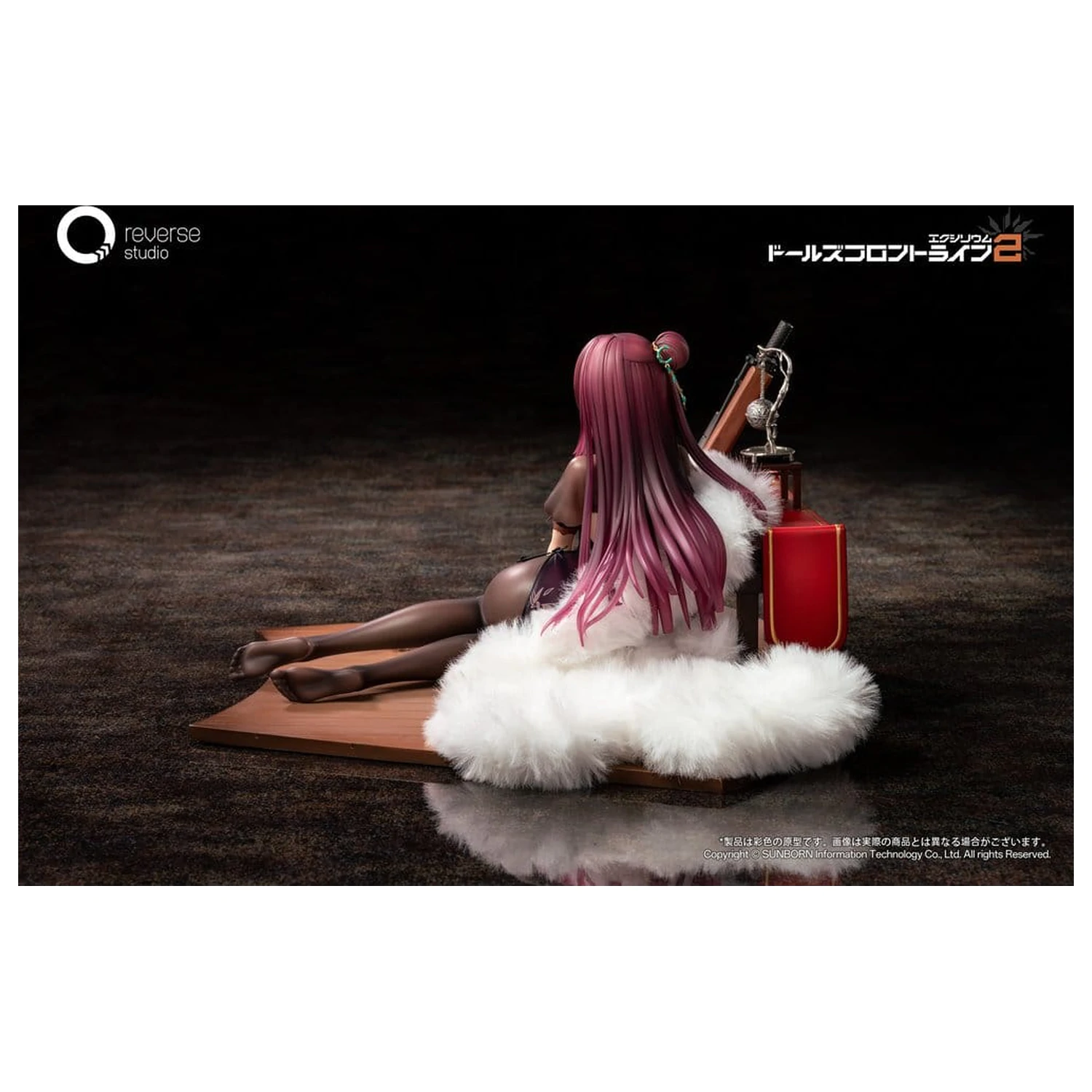 Girls´ Frontline 2: Exilium Statue 1/6 Makiatto: Embroidered Bamboo, Blooming Shadows Ver. 13 cm Produktfoto