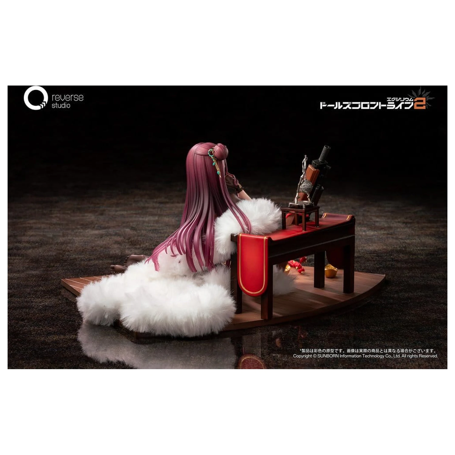 Girls´ Frontline 2: Exilium Statue 1/6 Makiatto: Embroidered Bamboo, Blooming Shadows Ver. 13 cm Produktfoto
