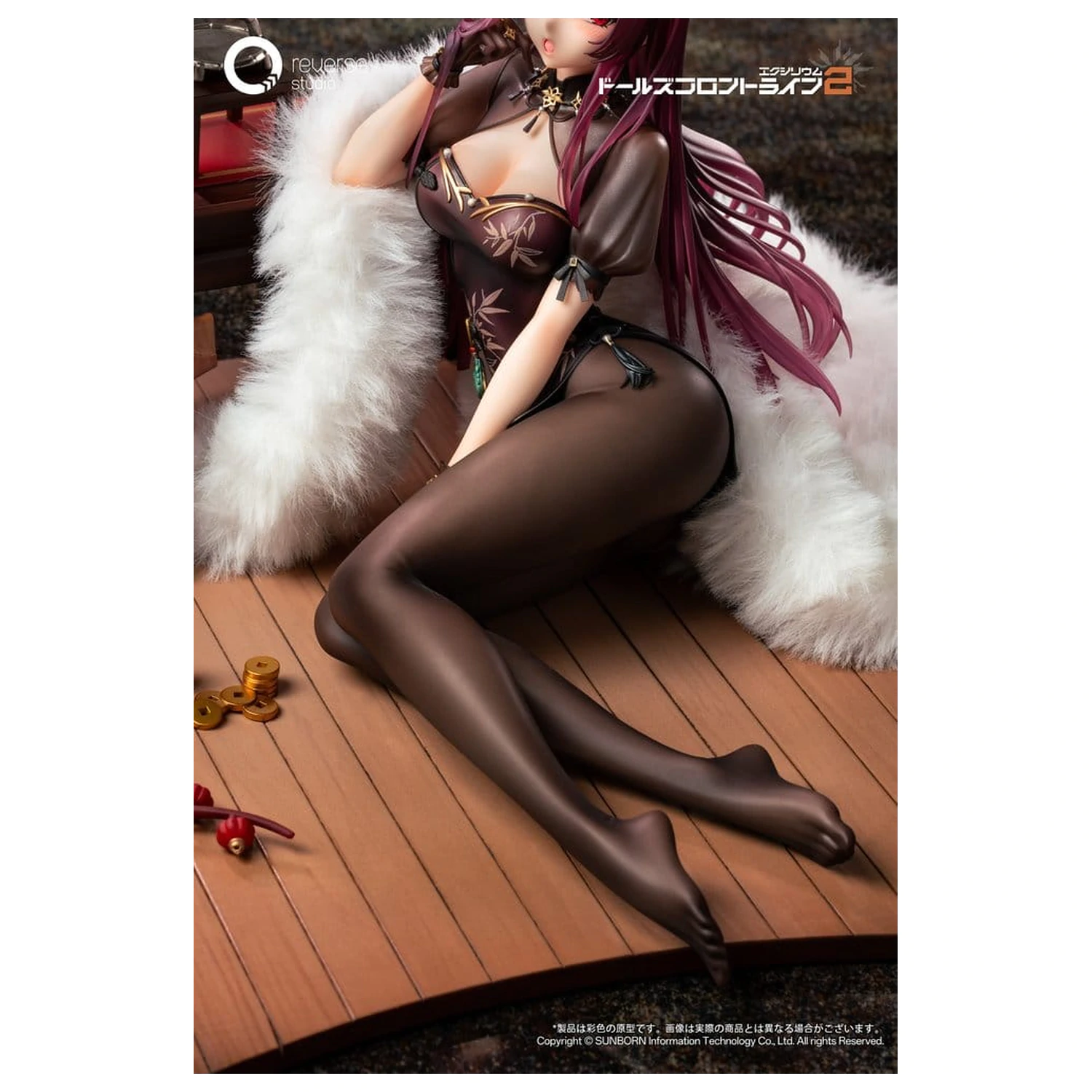 Girls´ Frontline 2: Exilium Statue 1/6 Makiatto: Embroidered Bamboo, Blooming Shadows Ver. 13 cm Produktfoto
