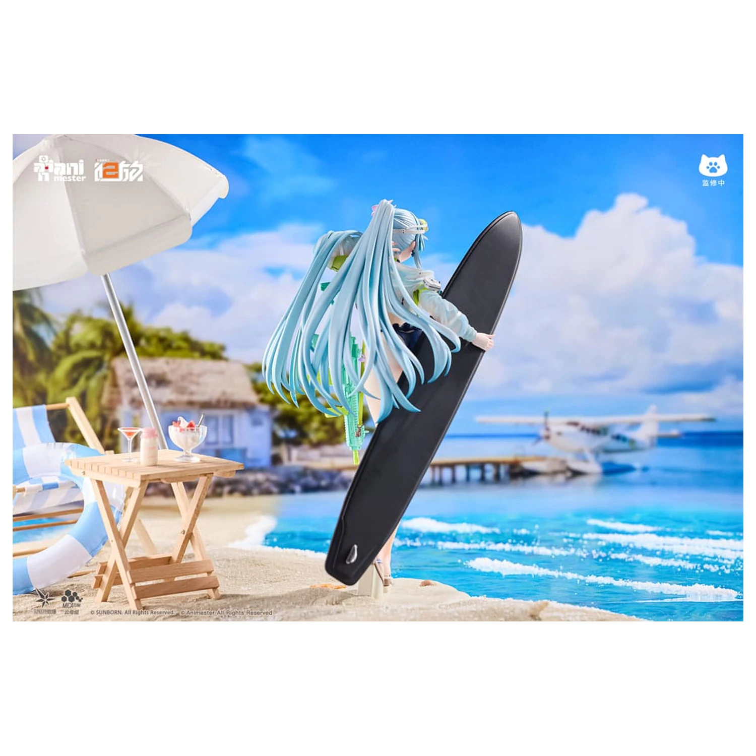 Girls' Frontline 2: Exilium Statue 1/7 HK416 Cerulean Breaker 24 cm Produktfoto