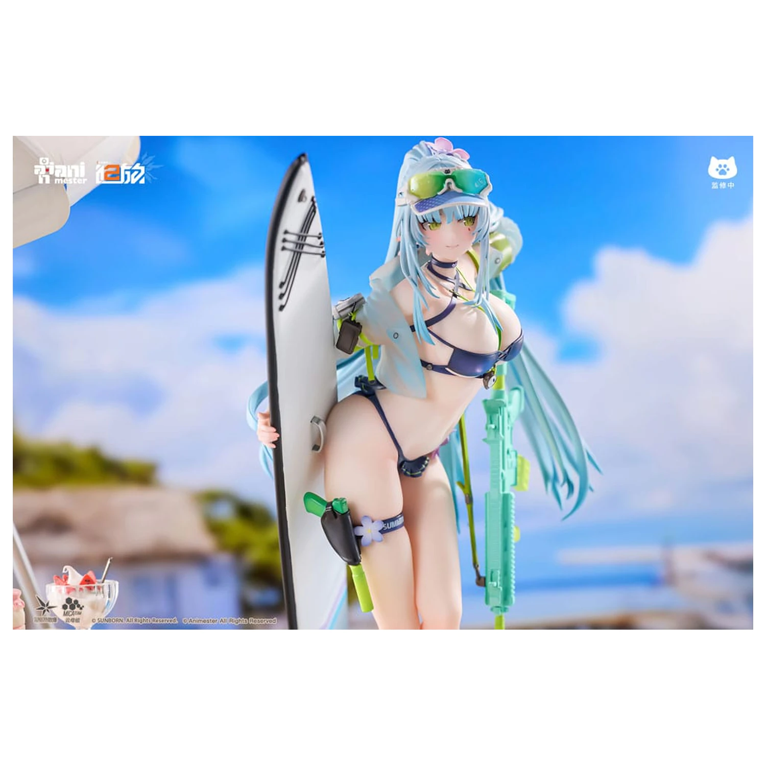 Girls' Frontline 2: Exilium Statue 1/7 HK416 Cerulean Breaker 24 cm Produktfoto