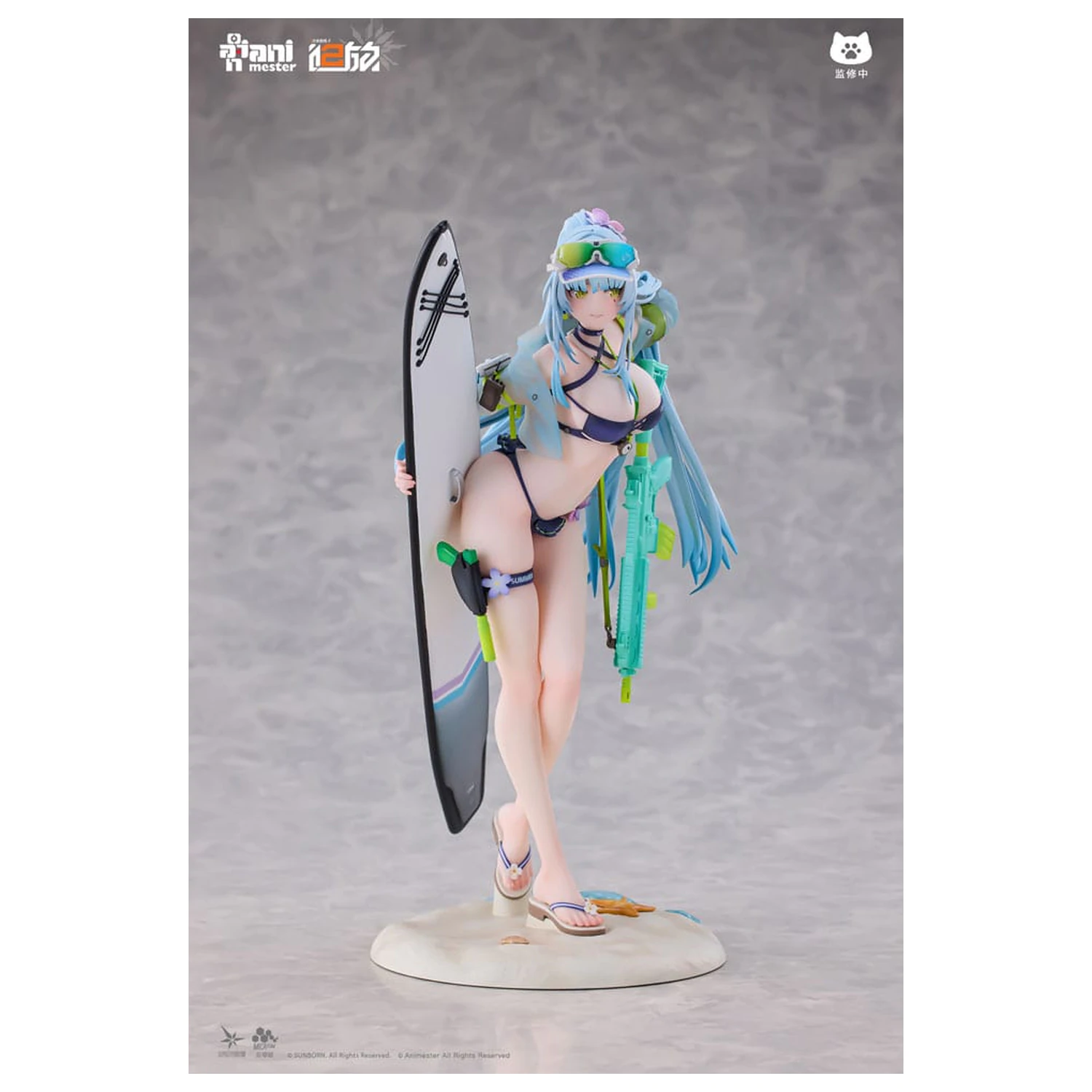 Girls' Frontline 2: Exilium Statue 1/7 HK416 Cerulean Breaker 24 cm Produktfoto