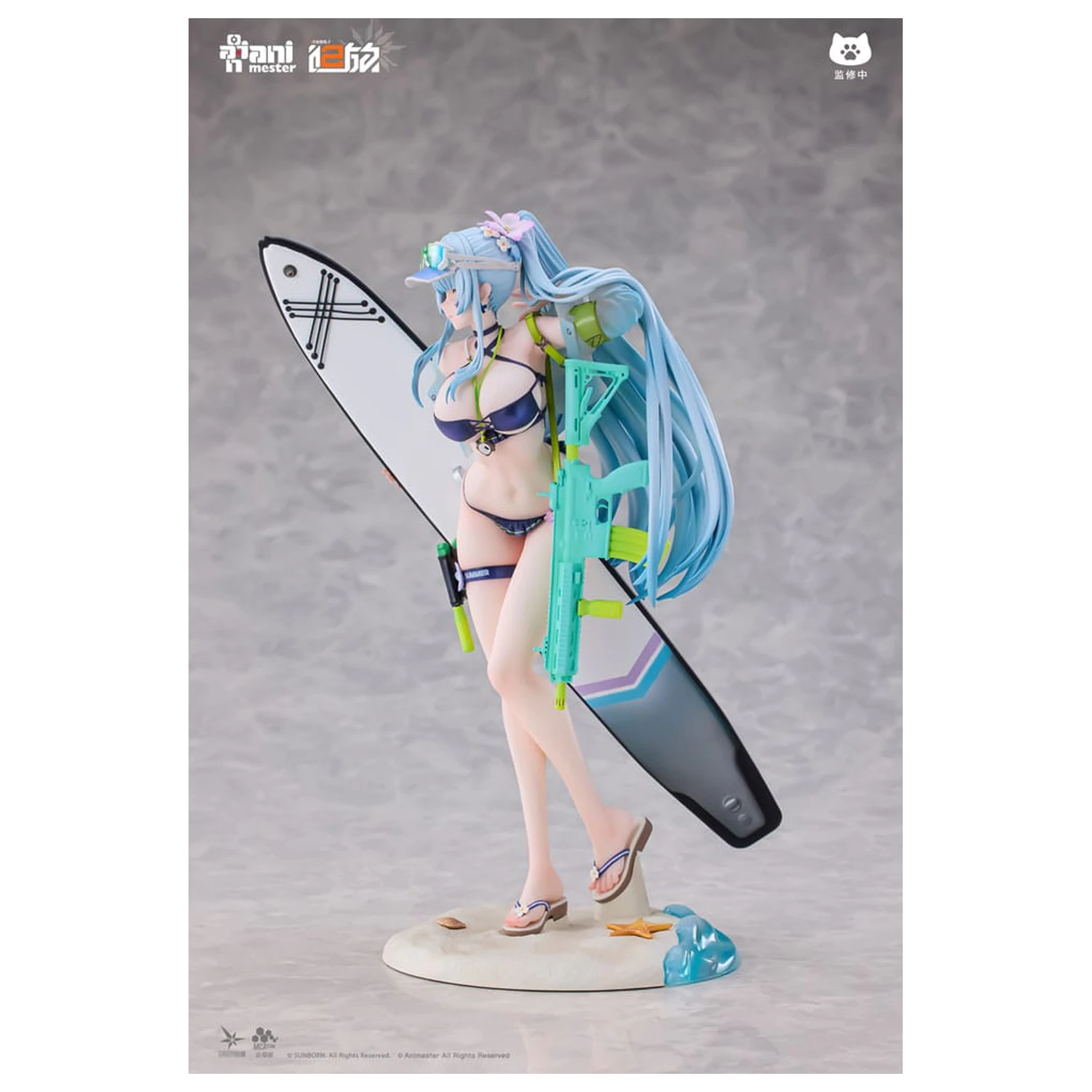 Girls' Frontline 2: Exilium Statue 1/7 HK416 Cerulean Breaker 24 cm Produktfoto