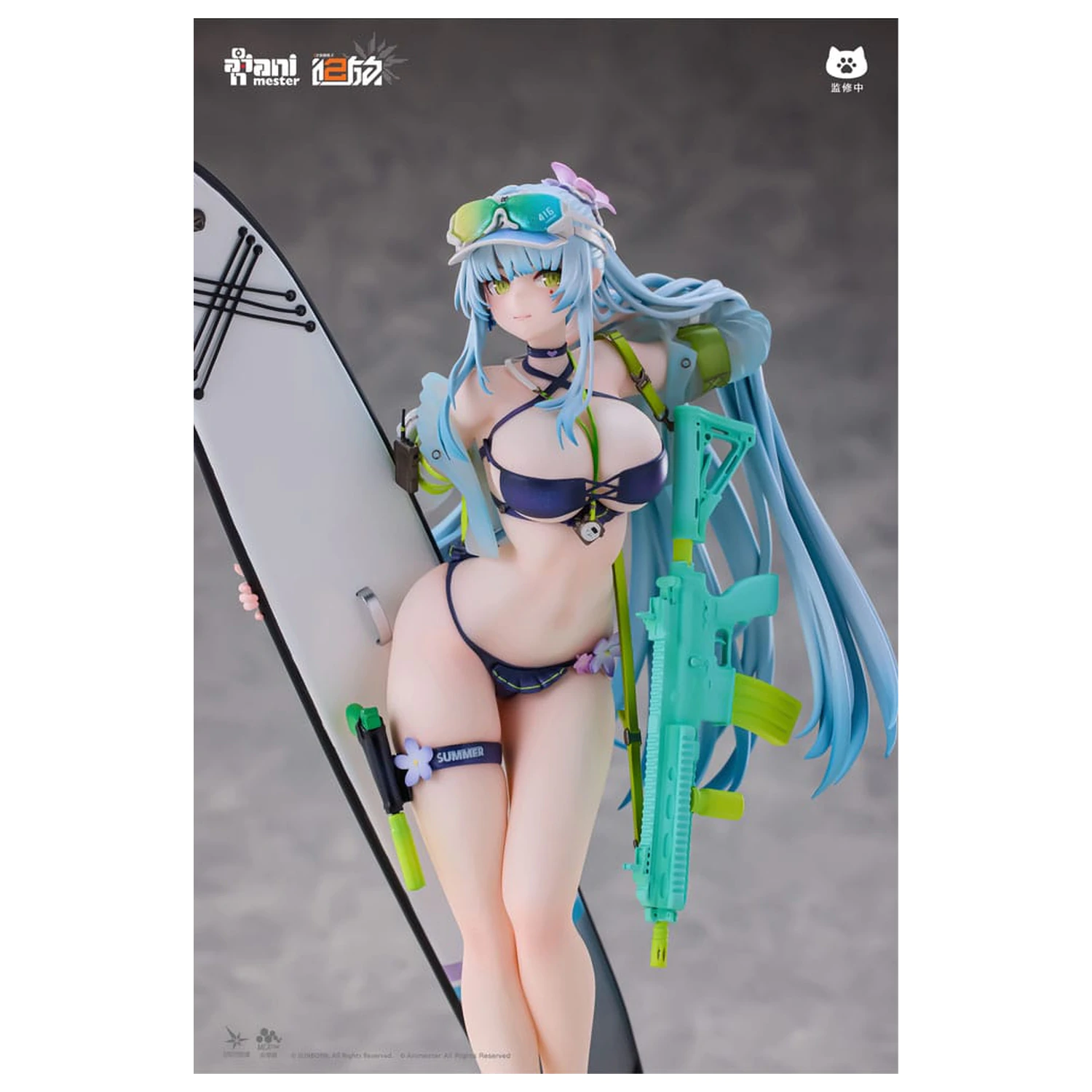 Girls' Frontline 2: Exilium Statue 1/7 HK416 Cerulean Breaker 24 cm Produktfoto