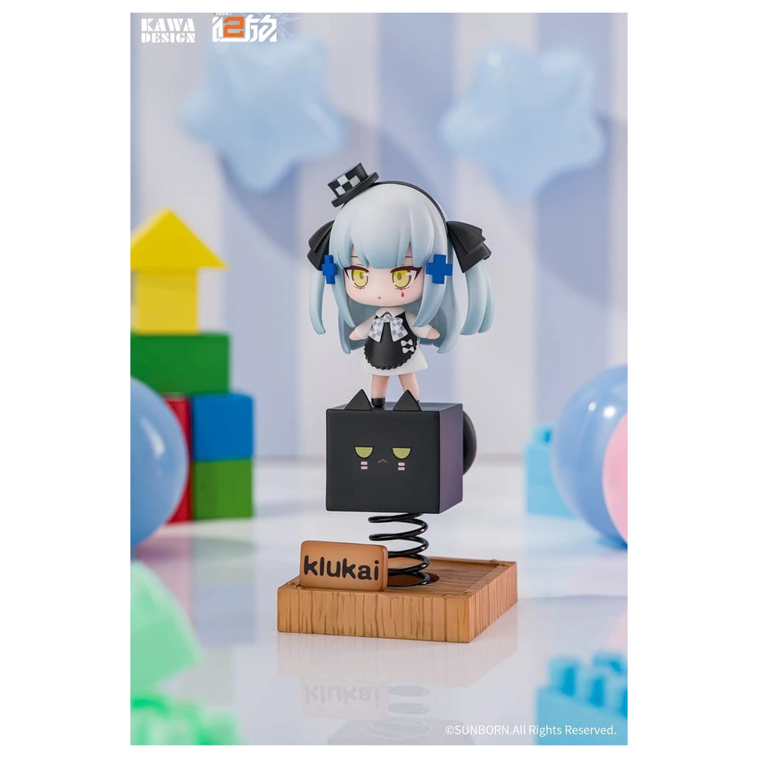 Girls' Frontline 2: Exilium PVC Figur Black Cat Klukai Frühling 12 cm Produktfoto
