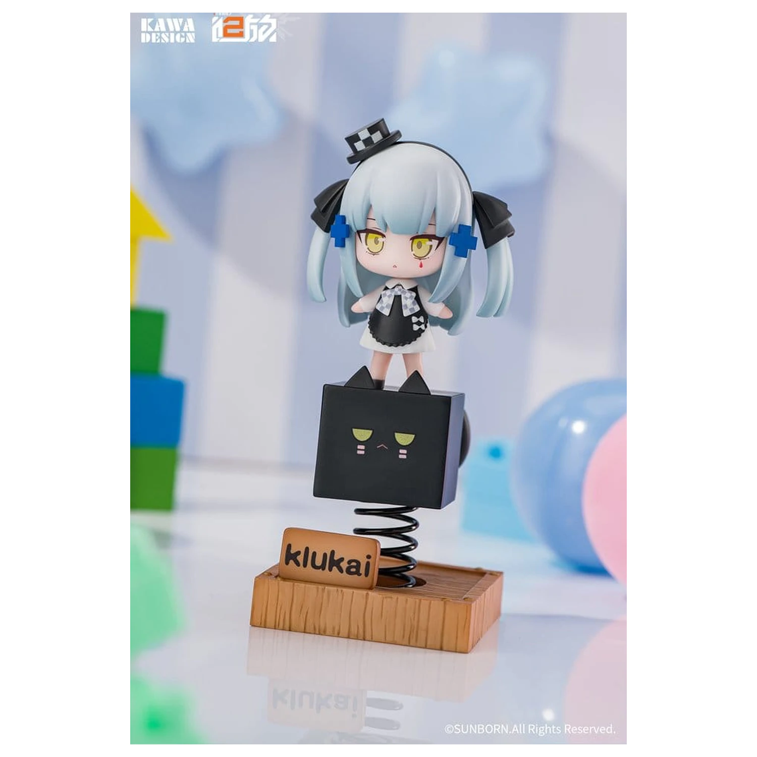 Girls' Frontline 2: Exilium PVC Figur Black Cat Klukai Frühling 12 cm Produktfoto