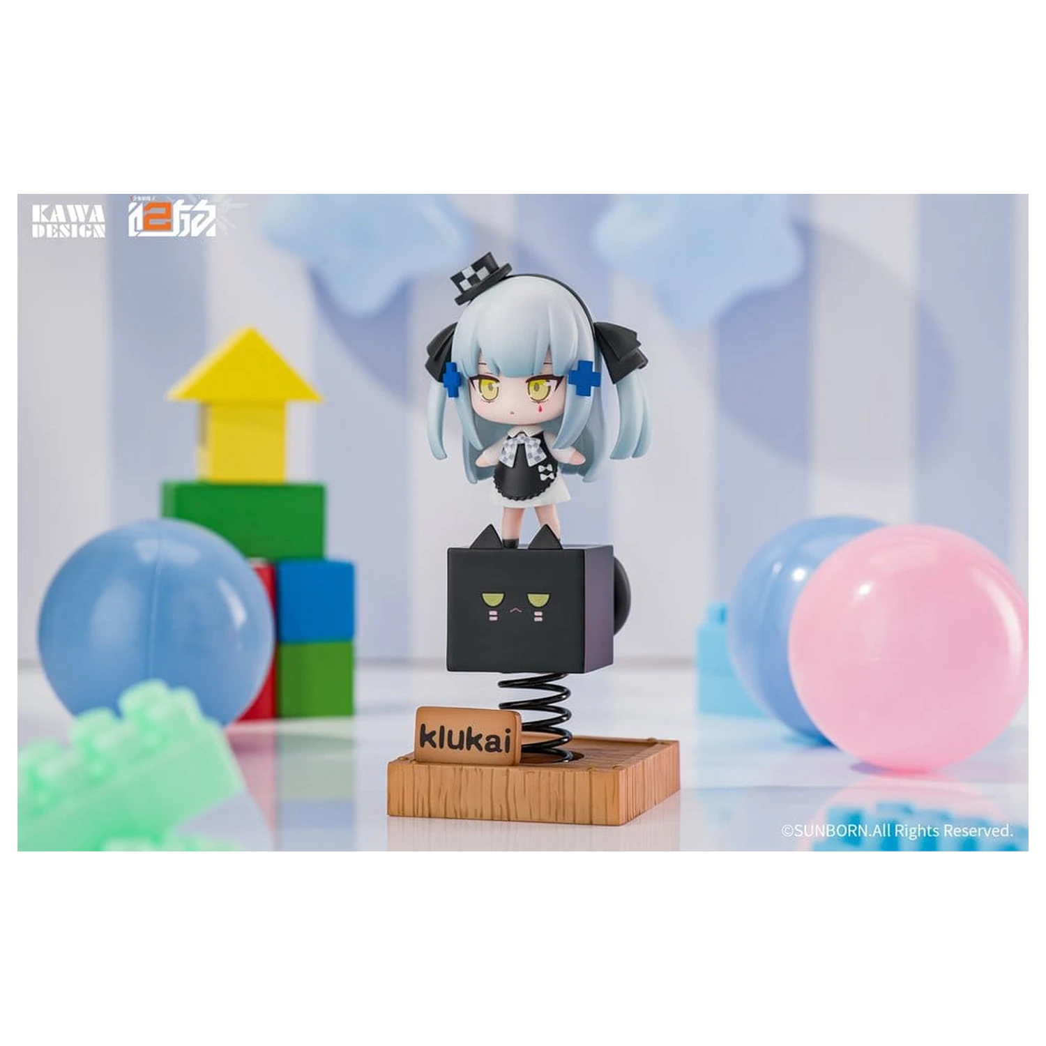Girls' Frontline 2: Exilium PVC Figur Black Cat Klukai Frühling 12 cm Produktfoto
