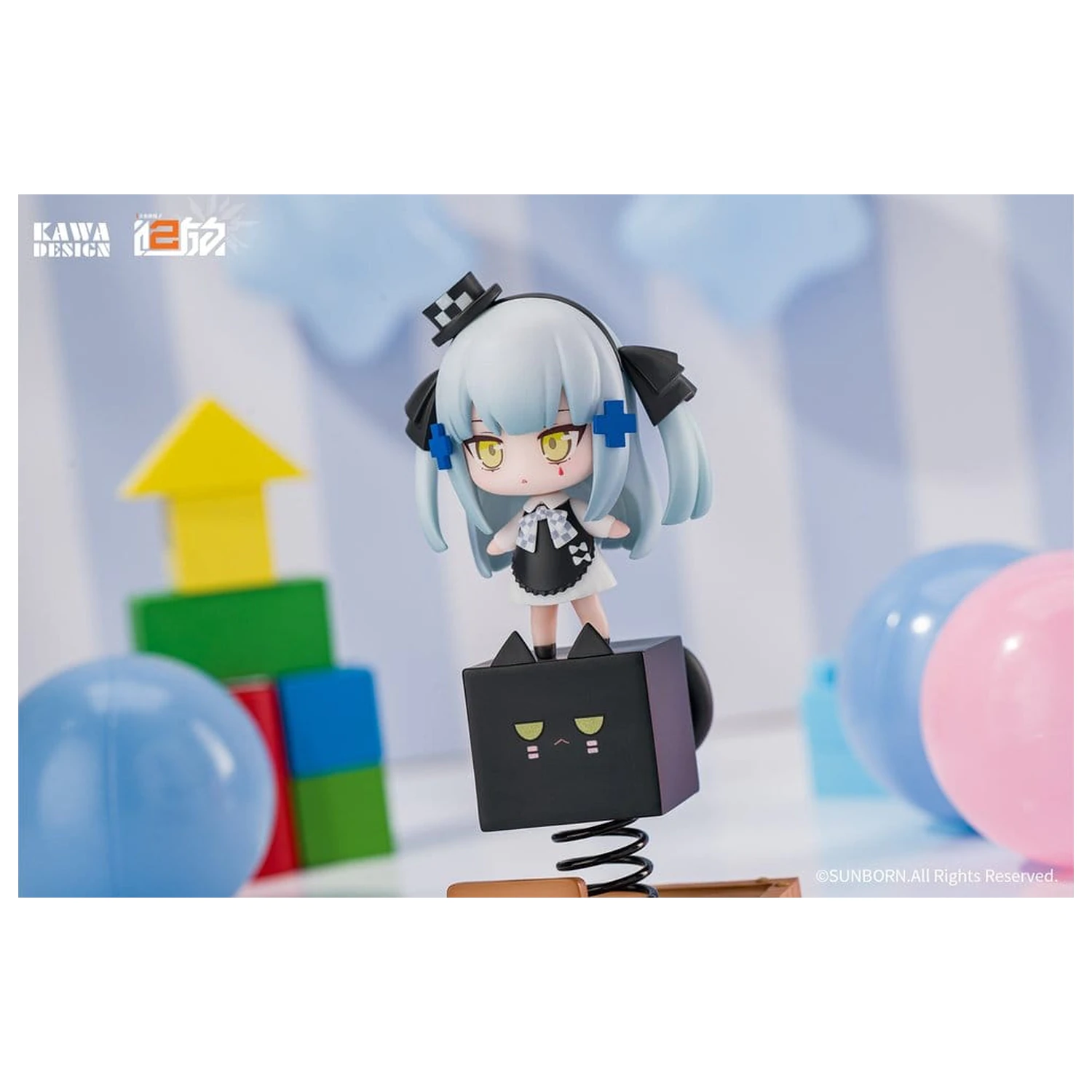 Girls' Frontline 2: Exilium PVC Figur Black Cat Klukai Frühling 12 cm Produktfoto