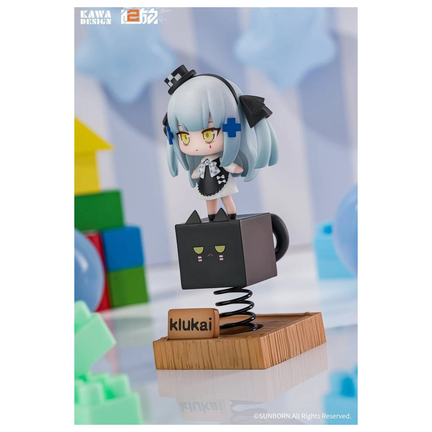 Girls' Frontline 2: Exilium PVC Figur Black Cat Klukai Frühling 12 cm Produktfoto