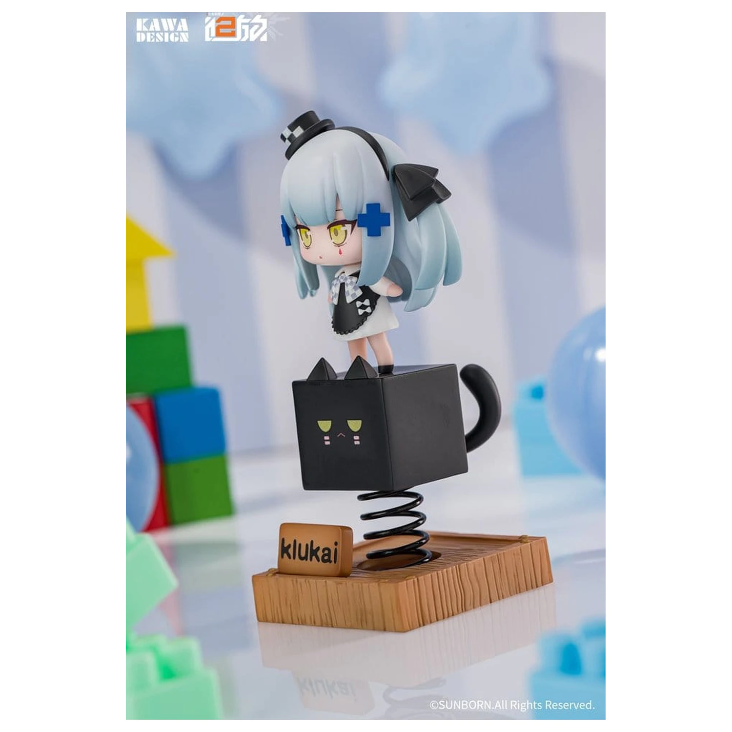 Girls' Frontline 2: Exilium PVC Figur Black Cat Klukai Frühling 12 cm Produktfoto