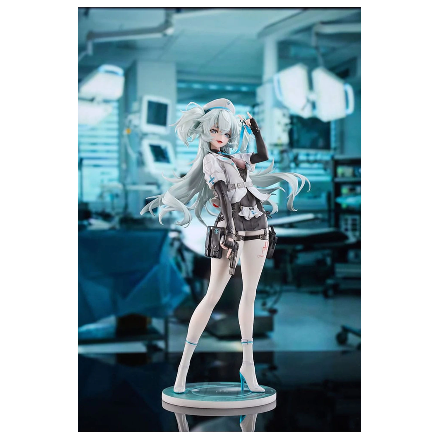Girls´ Frontline 2: Exilium Florence PVC Statue 1/6 Enchanting White Feather 26 cm Produktfoto