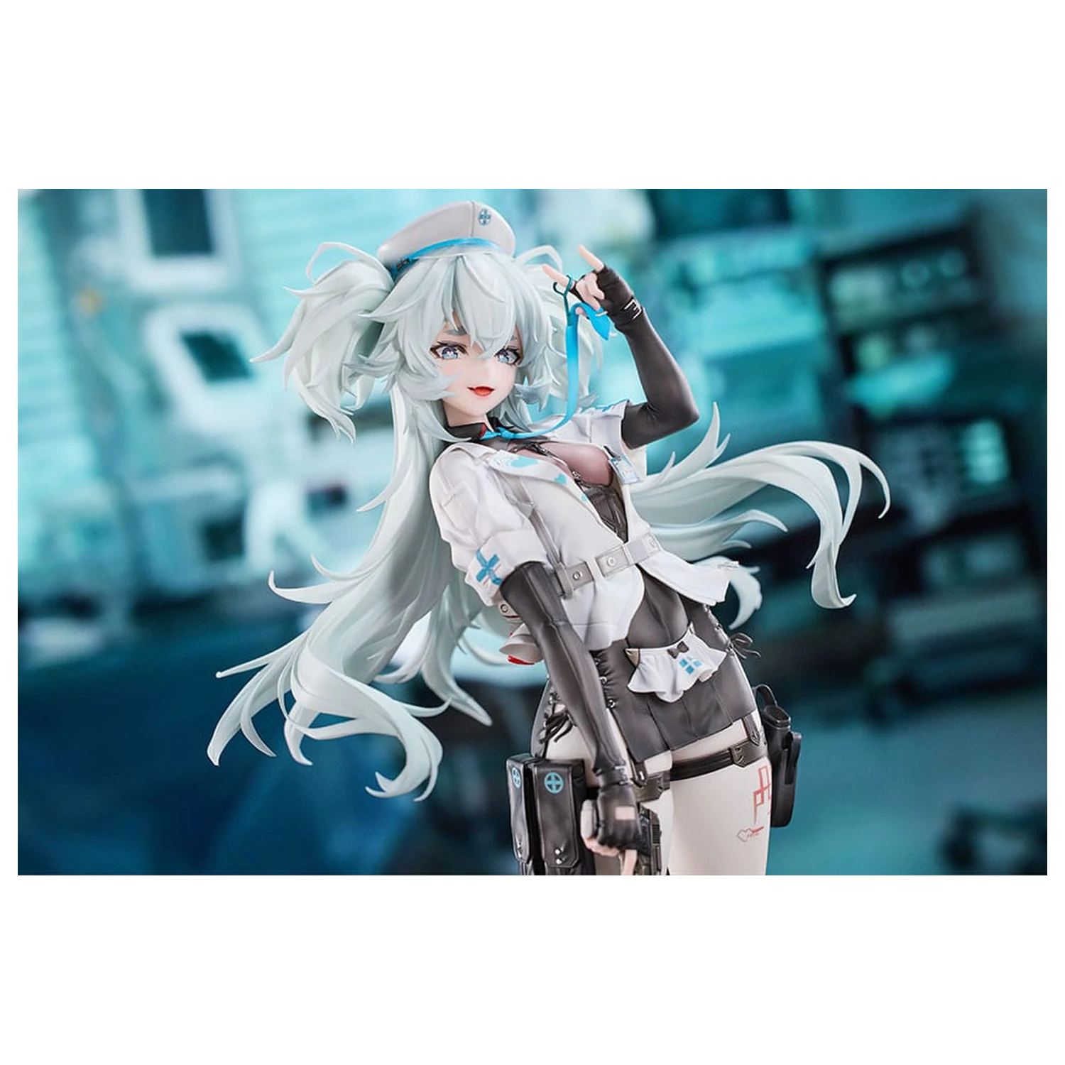 Girls´ Frontline 2: Exilium Florence PVC Statue 1/6 Enchanting White Feather 26 cm Produktfoto