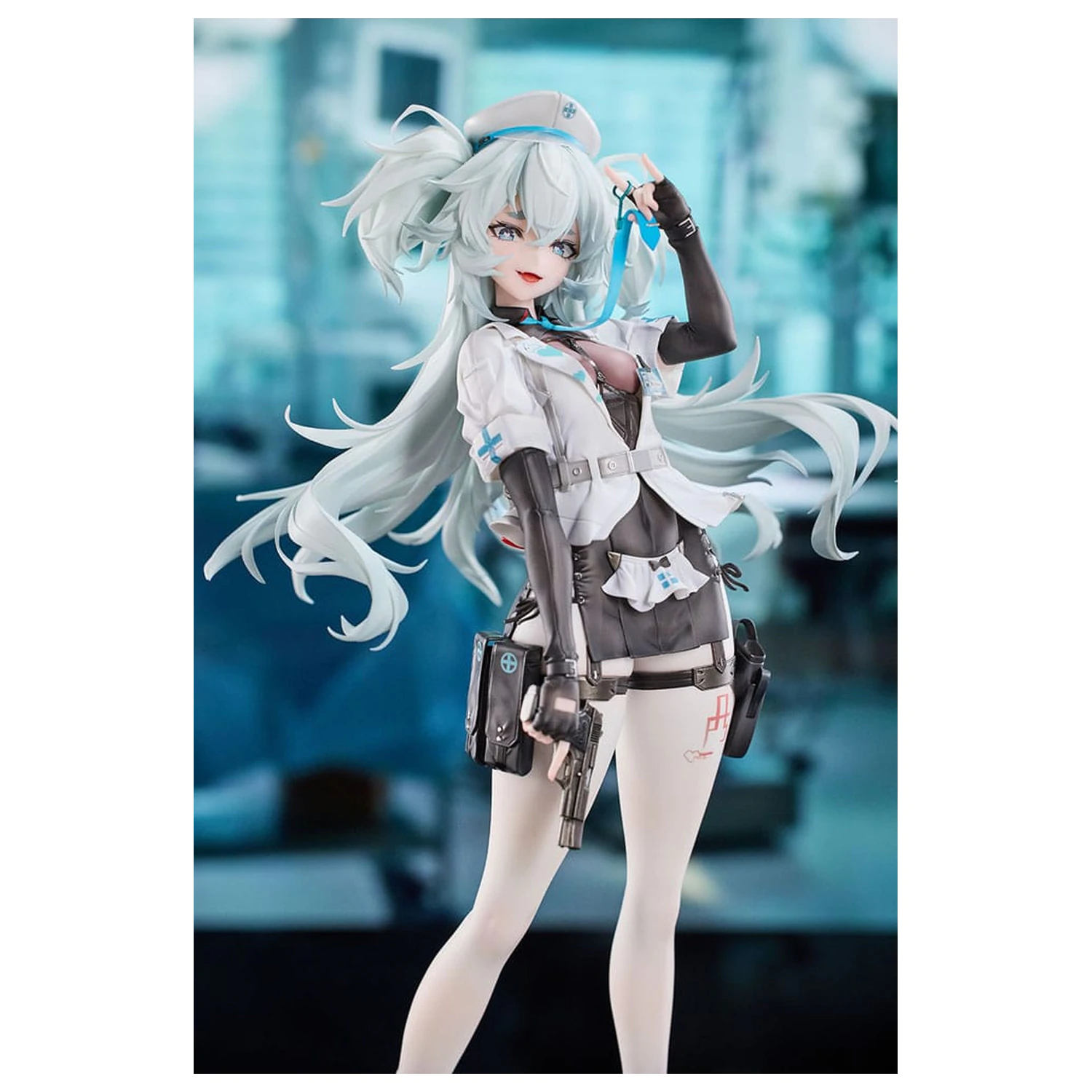 Girls´ Frontline 2: Exilium Florence PVC Statue 1/6 Enchanting White Feather 26 cm Produktfoto