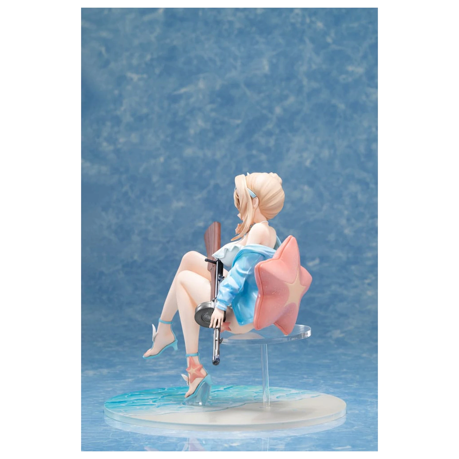 Girls´ Frontline 2: Exilium PVC Statue 1/6 Suomi Sparkling Ocean Ver. 20 cm Produktfoto