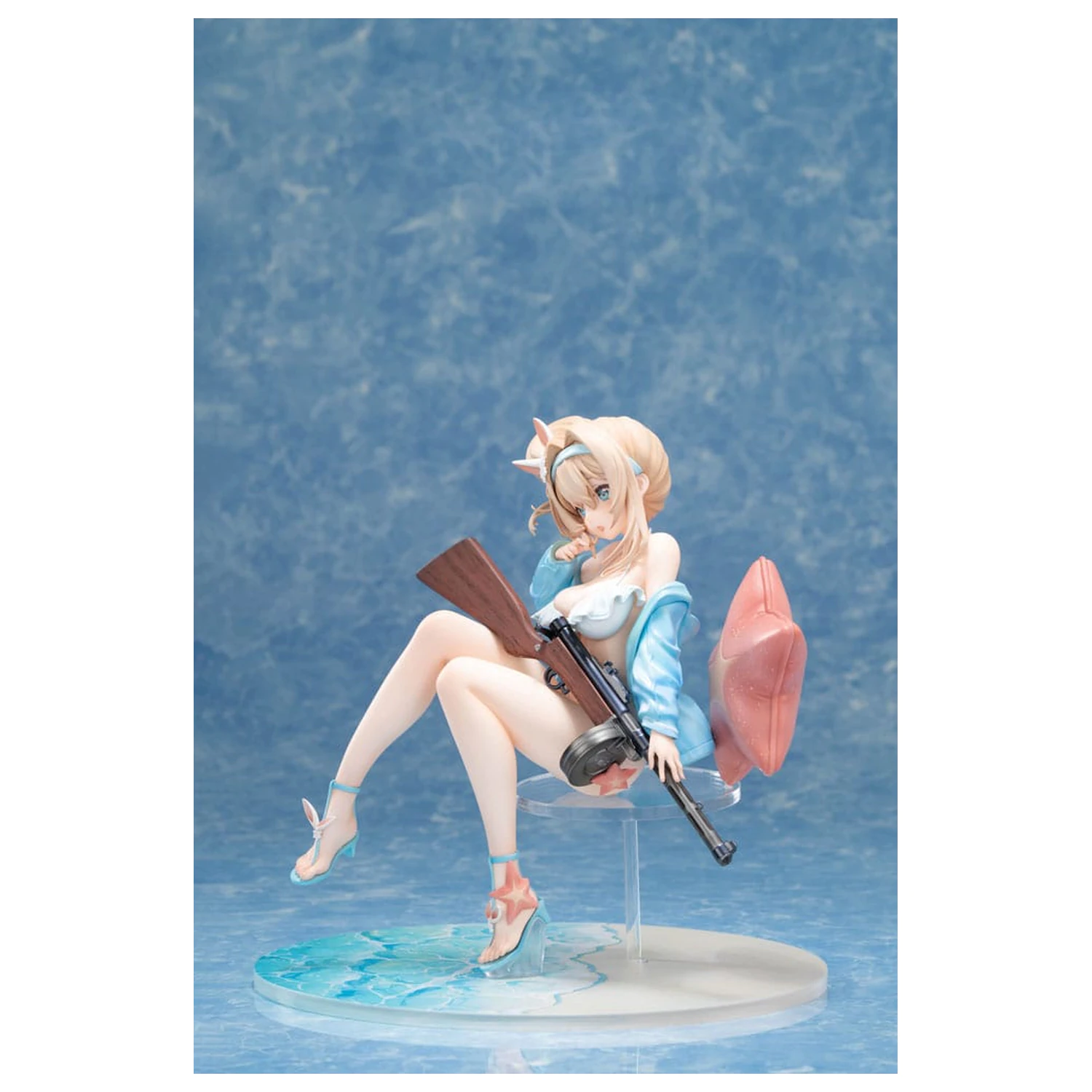 Girls´ Frontline 2: Exilium PVC Statue 1/6 Suomi Sparkling Ocean Ver. 20 cm Produktfoto