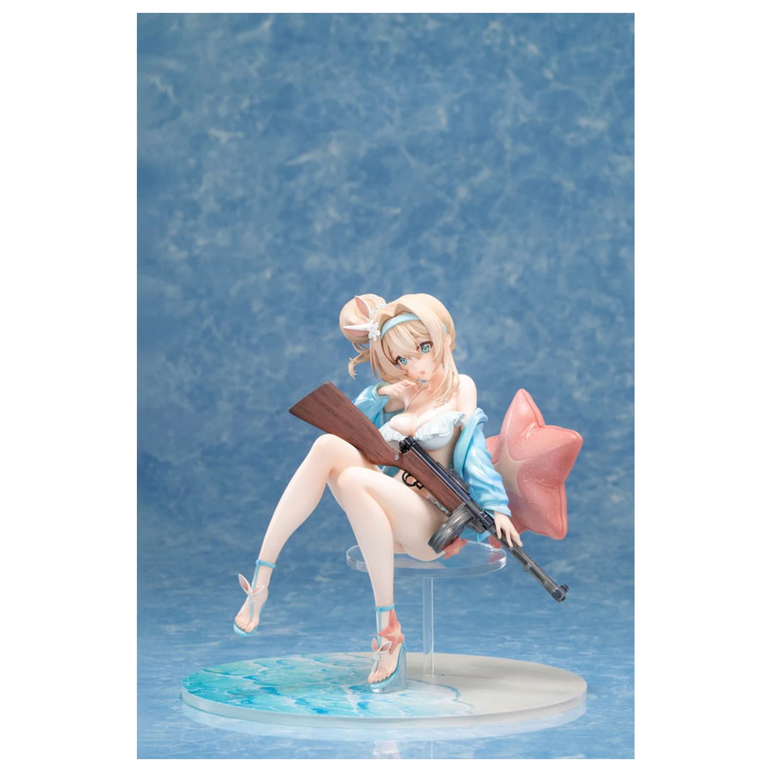 Girls´ Frontline 2: Exilium PVC Statue 1/6 Suomi Sparkling Ocean Ver. 20 cm Produktfoto