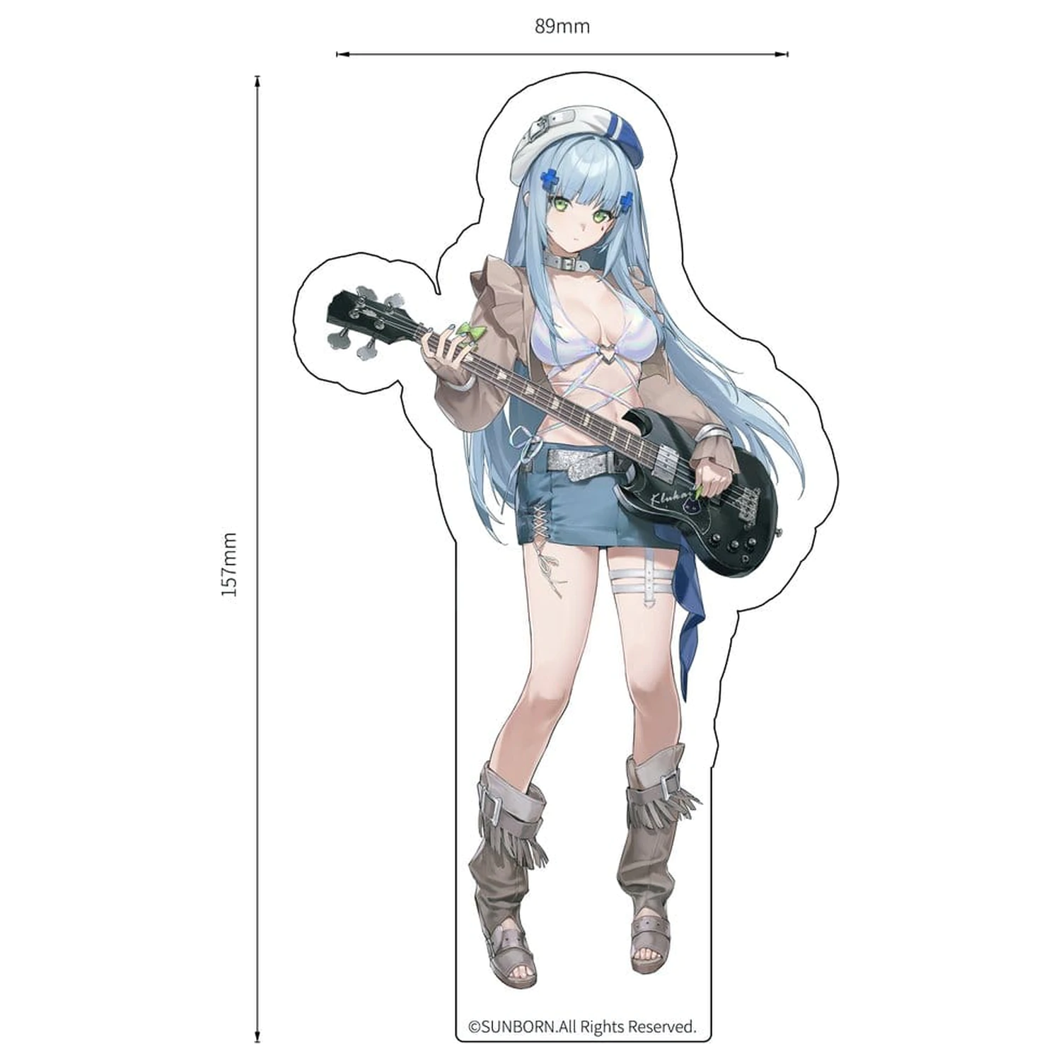 Girls Frontline Netsurou Kaisou Series PVC Figur 1/6 Klukai 10th Anniversary Ver. 28 cm Produktfoto