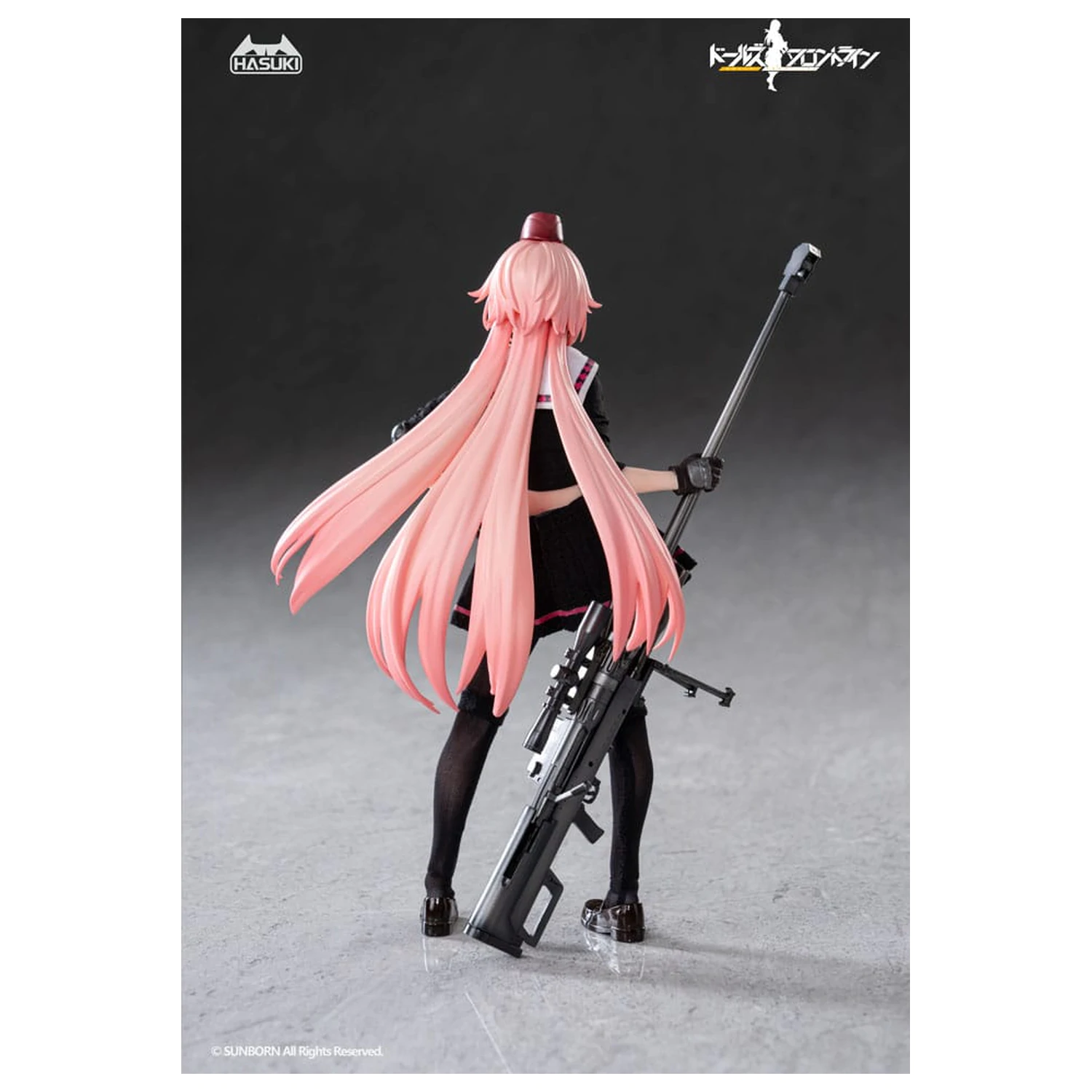 Girls´ Frontline Pocket Art Action Action Figur 1/12 PA011 NTW-20 16 cm Produktfoto