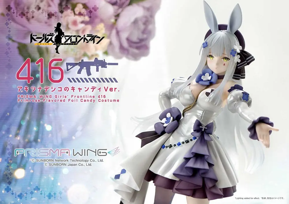 Girls' Frontline Prisma Wing PVC Statue 1/7 Primrose-Flavored Foil Candy Kostüm 25 cm Produktfoto