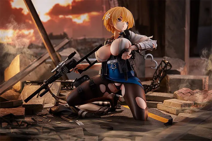 Girls Frontline PVC Statue 1/6 VSK-94 Heavy Damage Ver. 18 cm termékfotó