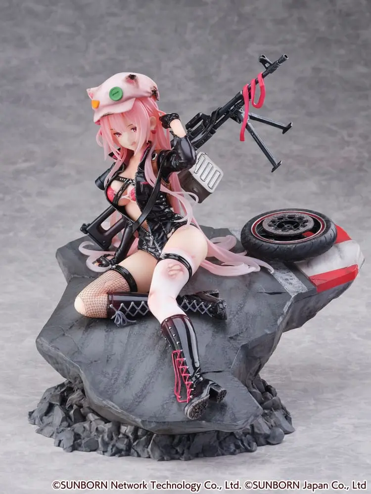 Girls' Frontline SHIBUYA SCRAMBLE FIGURE PVC Statue 1/7 UKM-2000 Gale Lightning -Wounded Ver.- 20 cm termékfotó