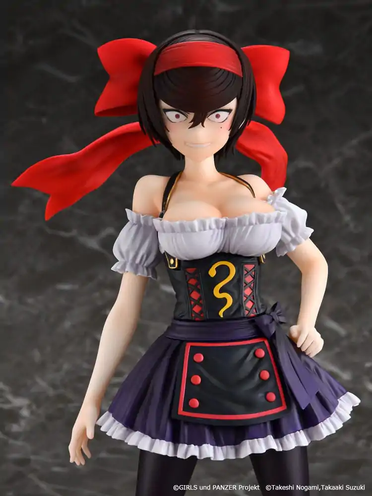 Girls und Panzer Statue im Maßstab 1/6 Tsuruki Shizuka Dirndl Ver. 23 cm Produktfoto